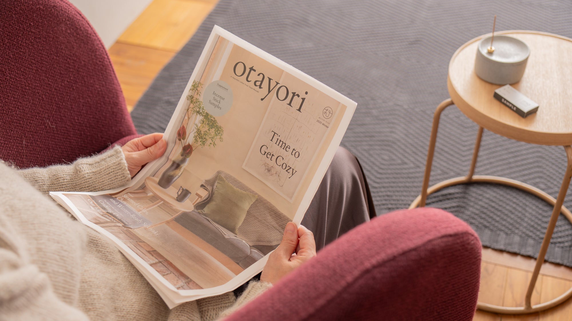 Otayori Winter Issue: Cozy Moments at Home