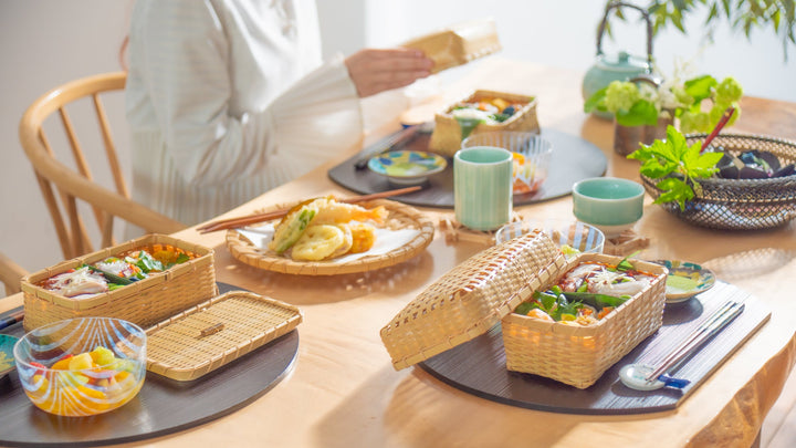 Stacked for Summer: Bento in Bamboo