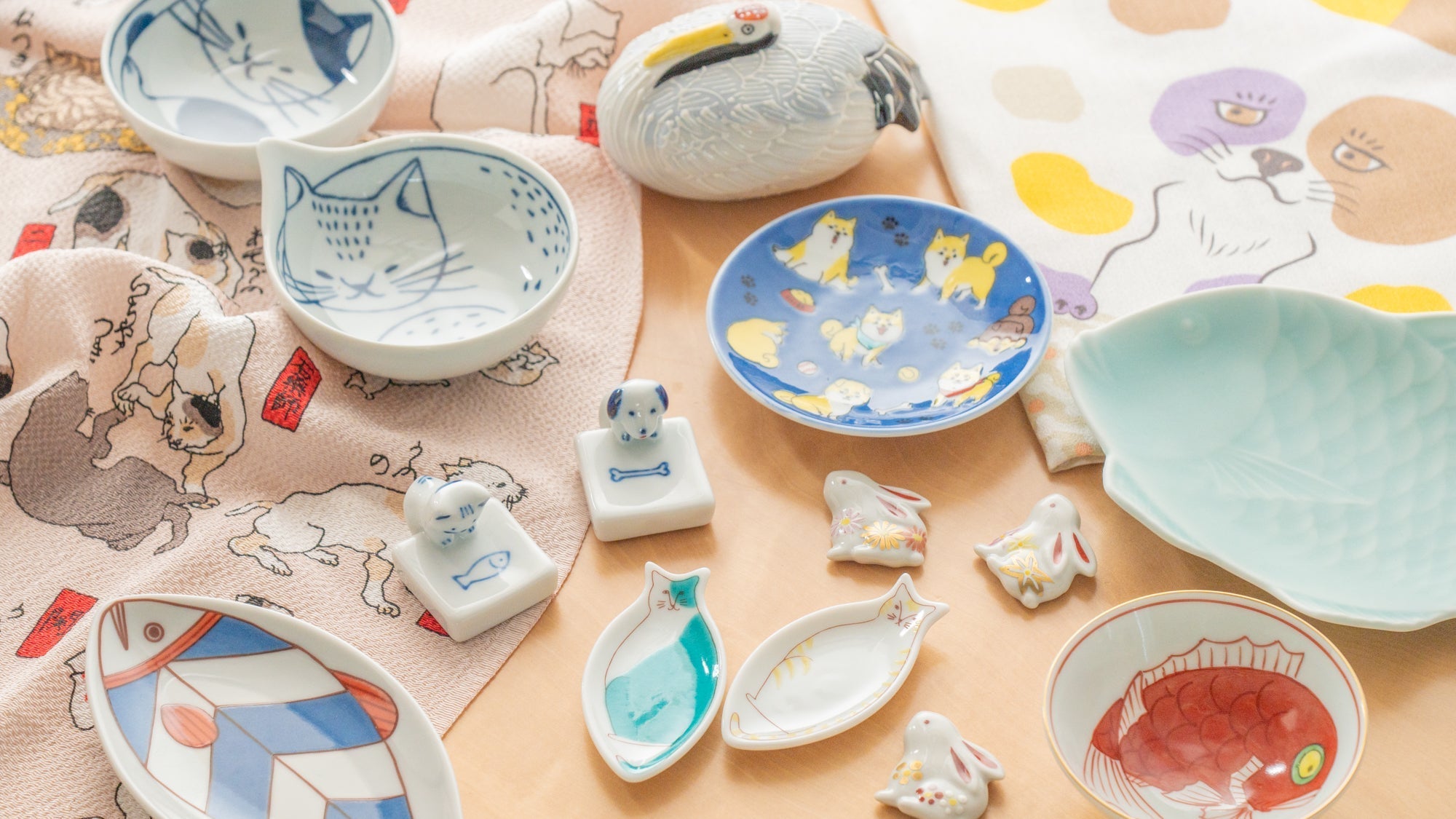 What Is the Meaning of Animals Painted on Japanese Tableware?