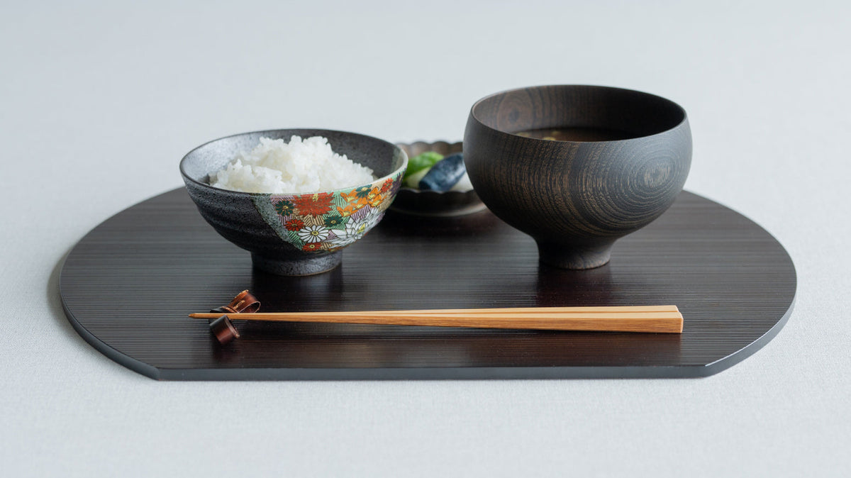 Chopsticks used during a meal