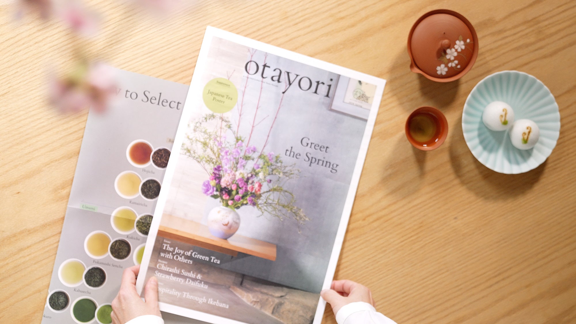 Otayori 2026 Spring Issue: Hospitality, Tea, and Ikebana