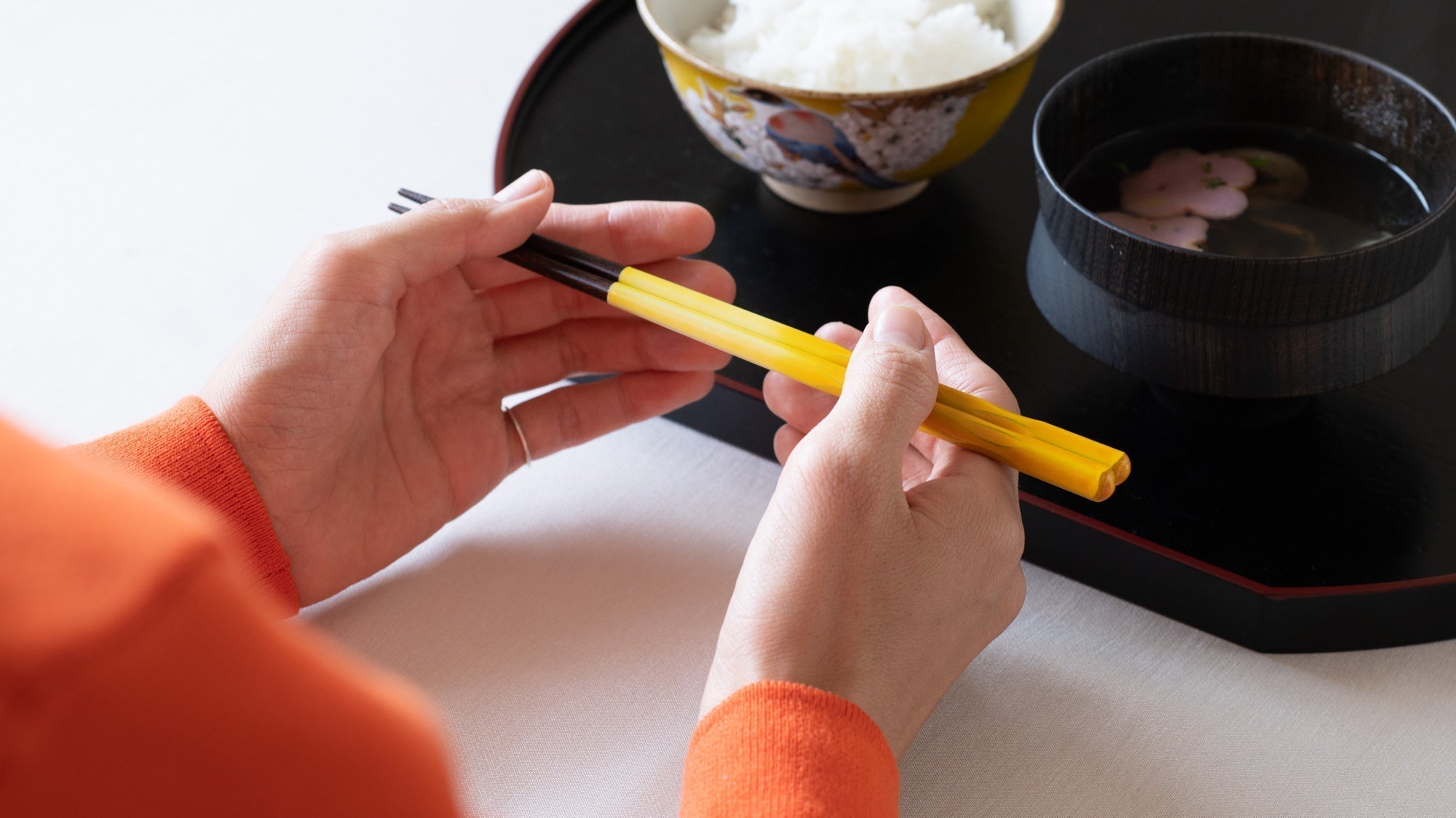 The Chopsticks Musubi Kiln Staffs Hold Dear
