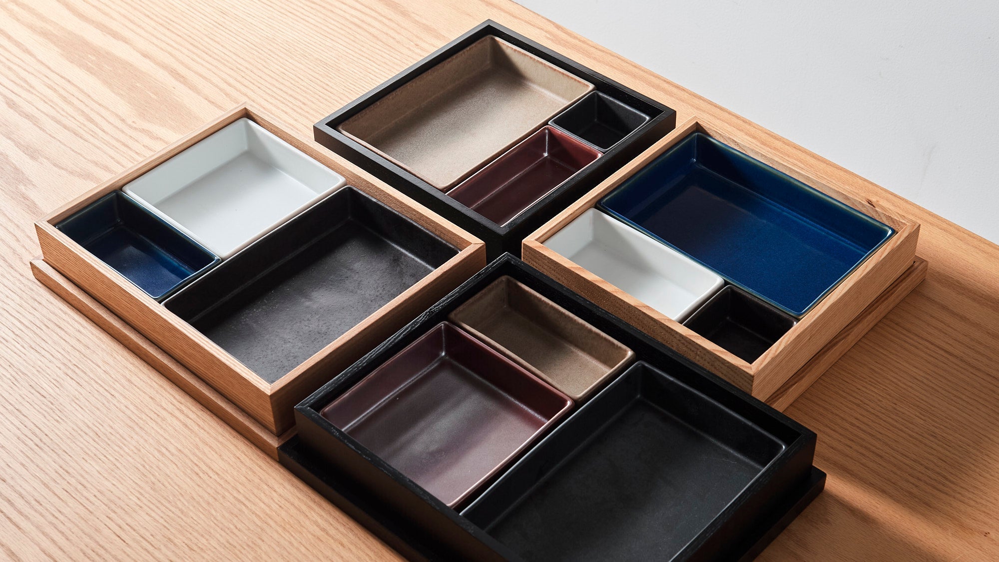 Hibino Modern Shokado Bento Boxes