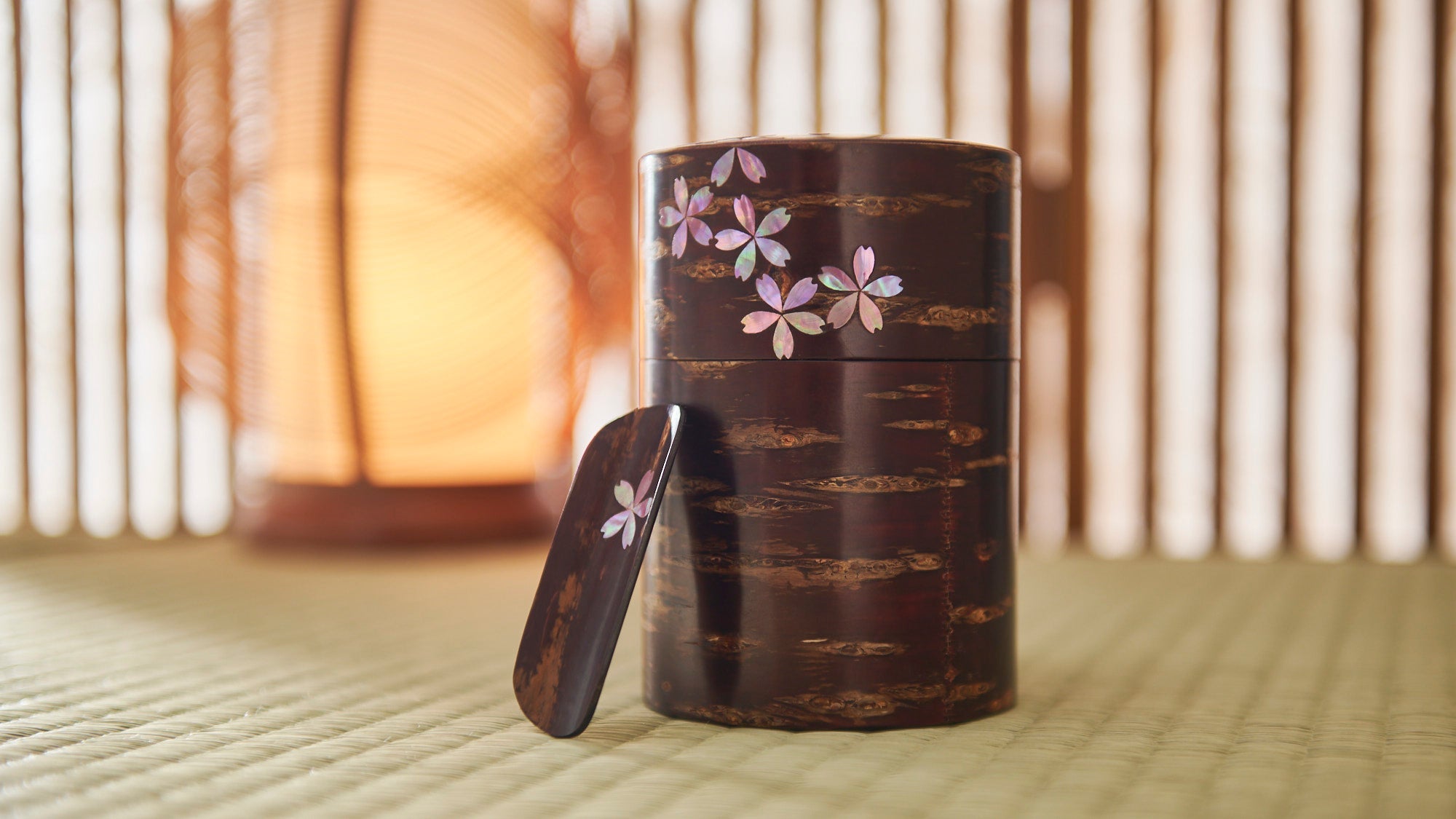 Japanese Tea Canisters & Chasaji Teaspoons