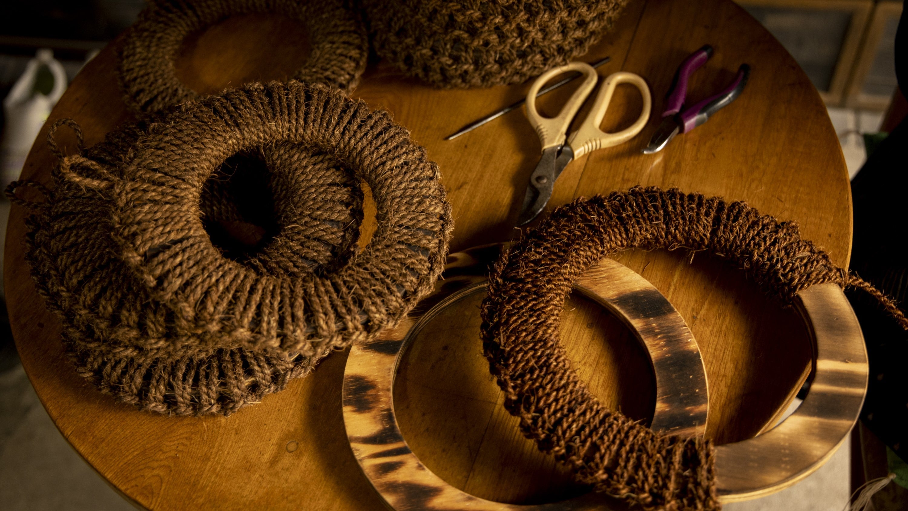 Artisanat du palmier Shuro