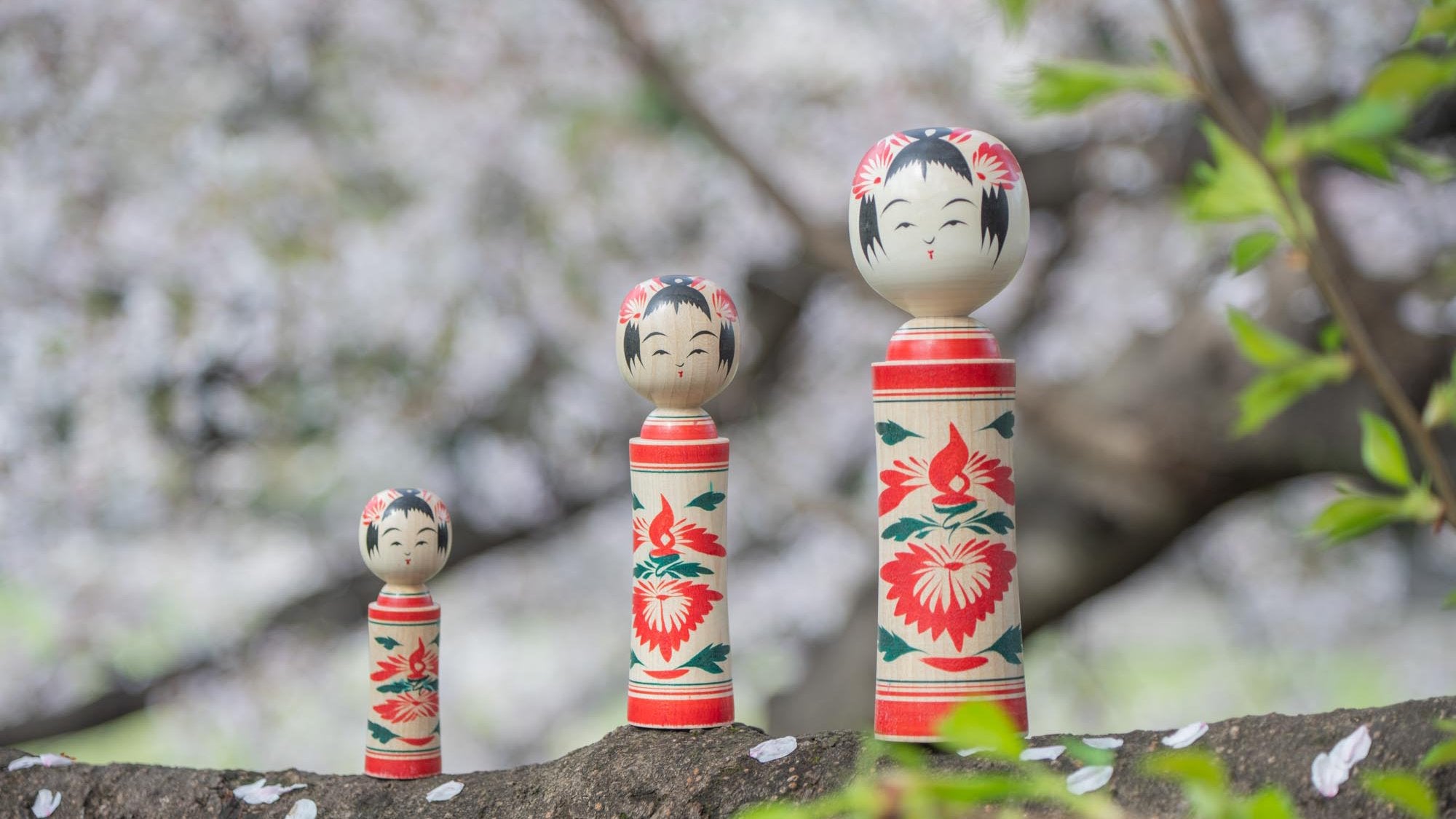 Naruko Kokeshi Dolls