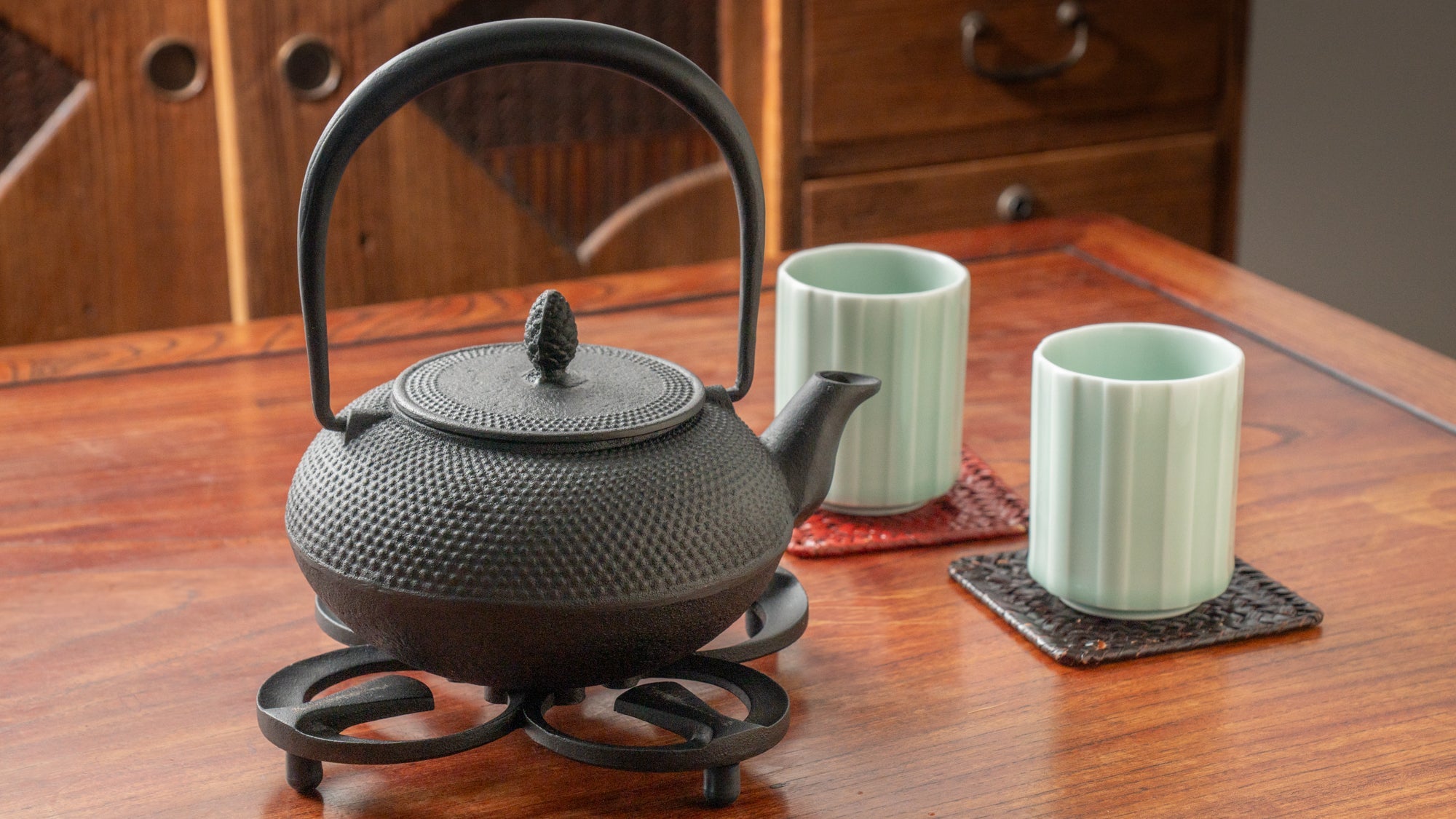 Cast Iron Tea Kettles