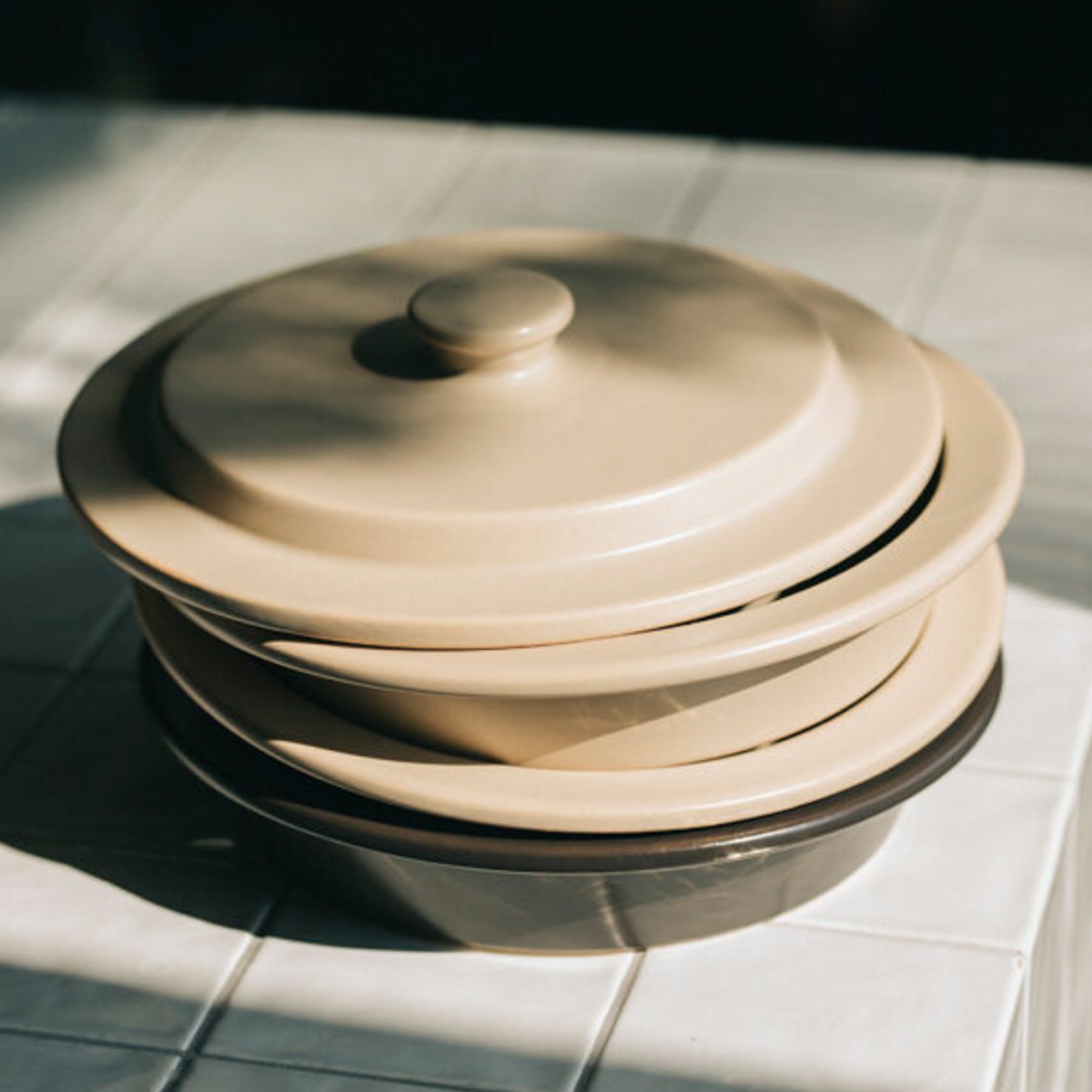 PETARI Shallow Donabe Pot 11.8 IN