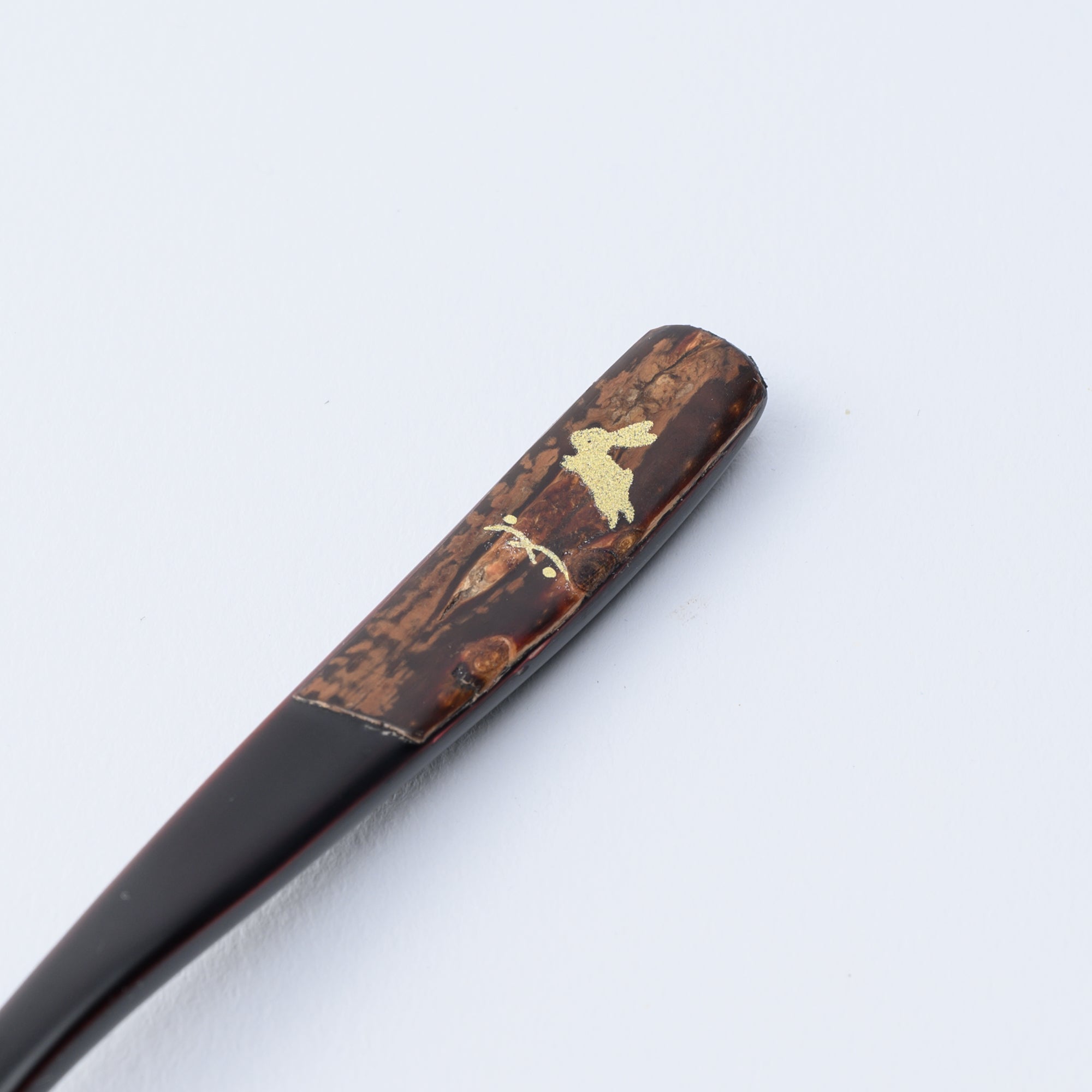 Golden Rabbit Dessert Spoon