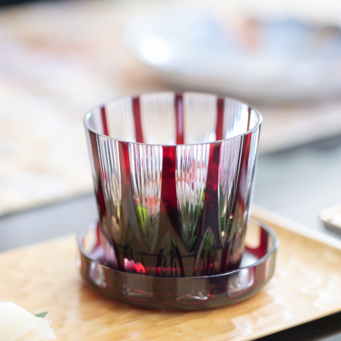 Icicle Soba Choko Cup with Lid