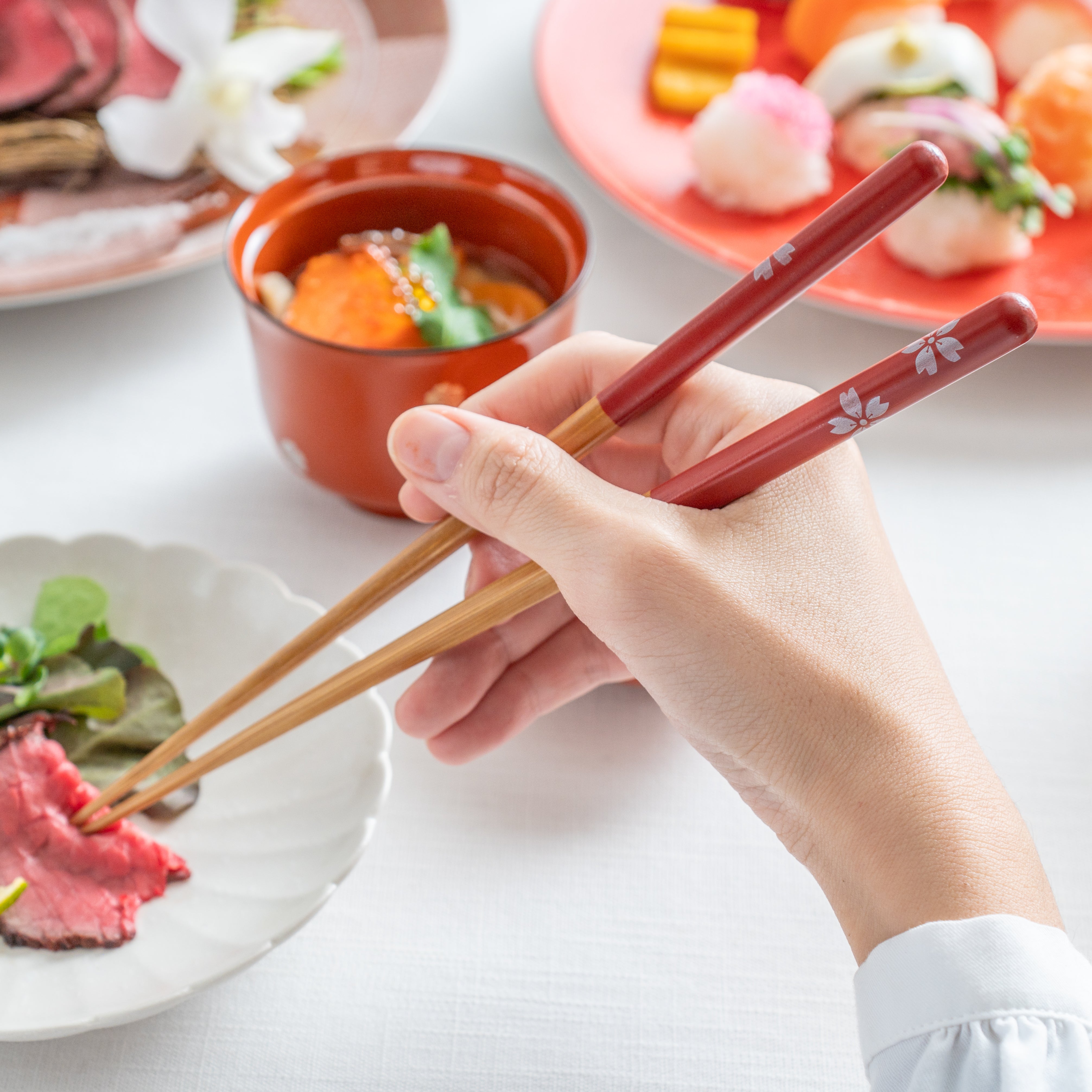 Yamachiku Nagomi Bamboo Reusable Chopsticks 23 ㎝ / 9.1 in