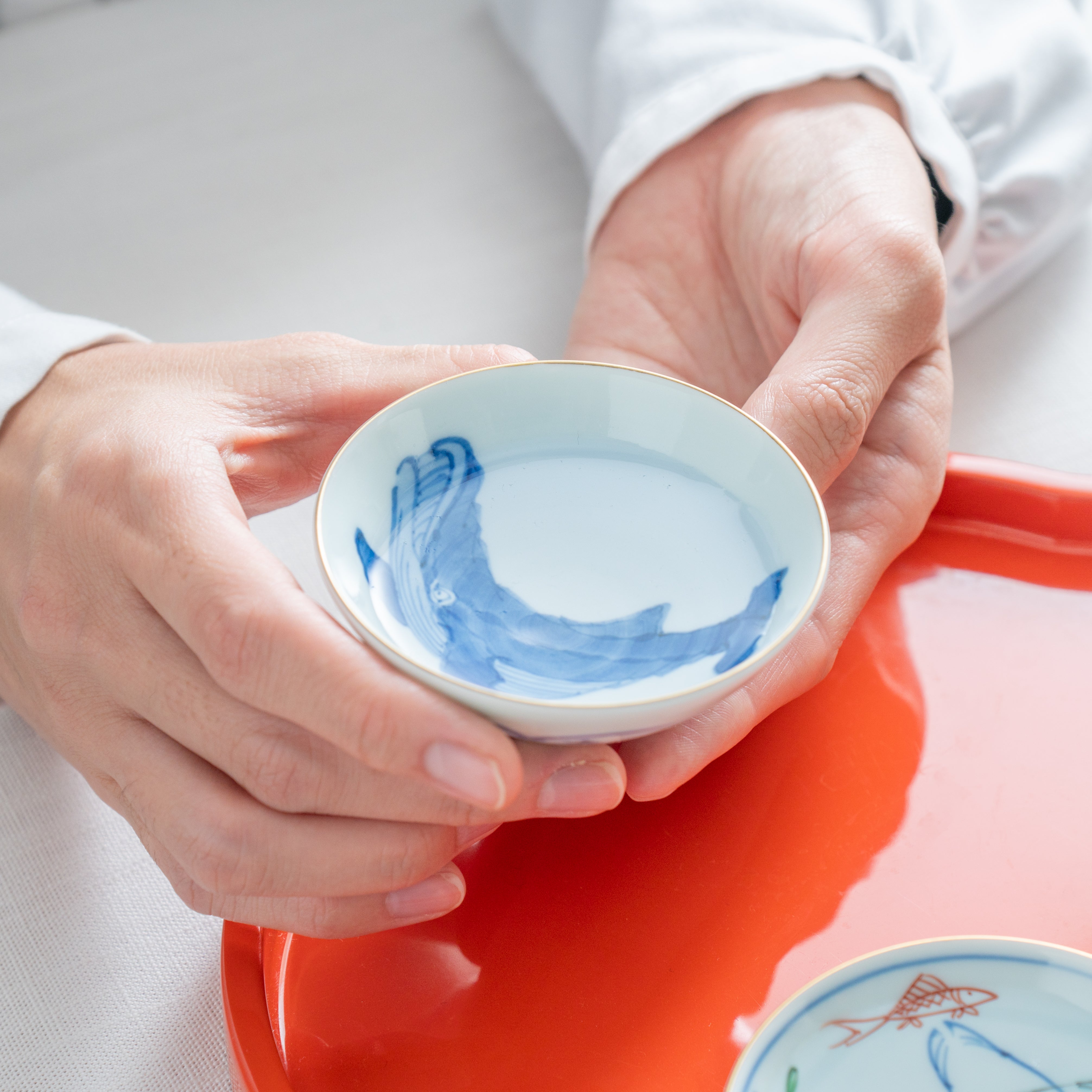 Whale Sakazuki Sake-Becher