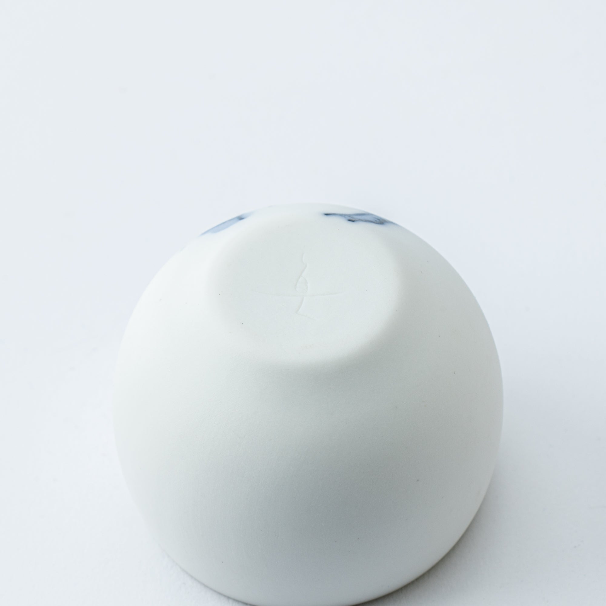 Blue Flower Sakura Guinomi Sake Cup