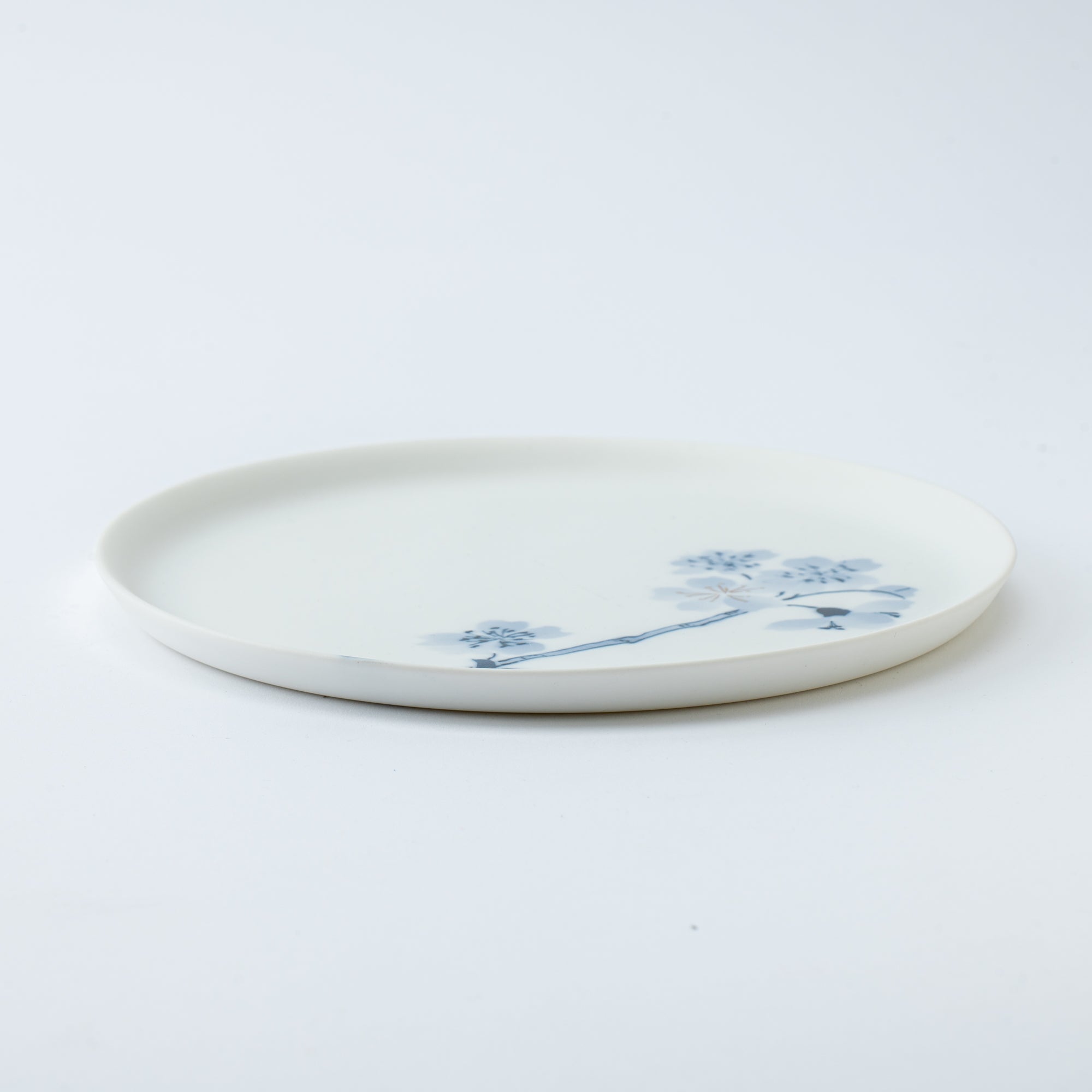 Blue Flower Sakura Side Plate