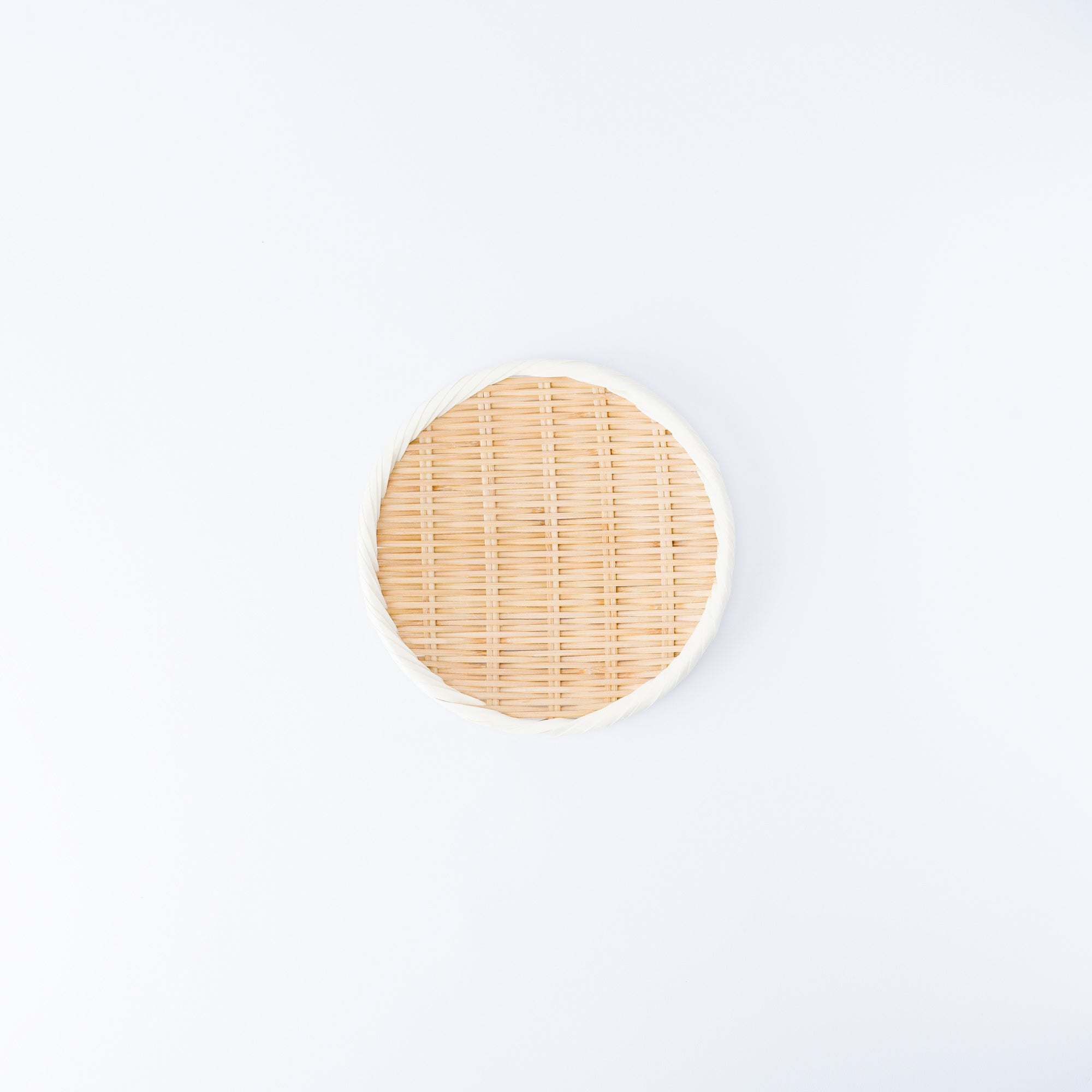 Basket Weave Bamboo Strainer