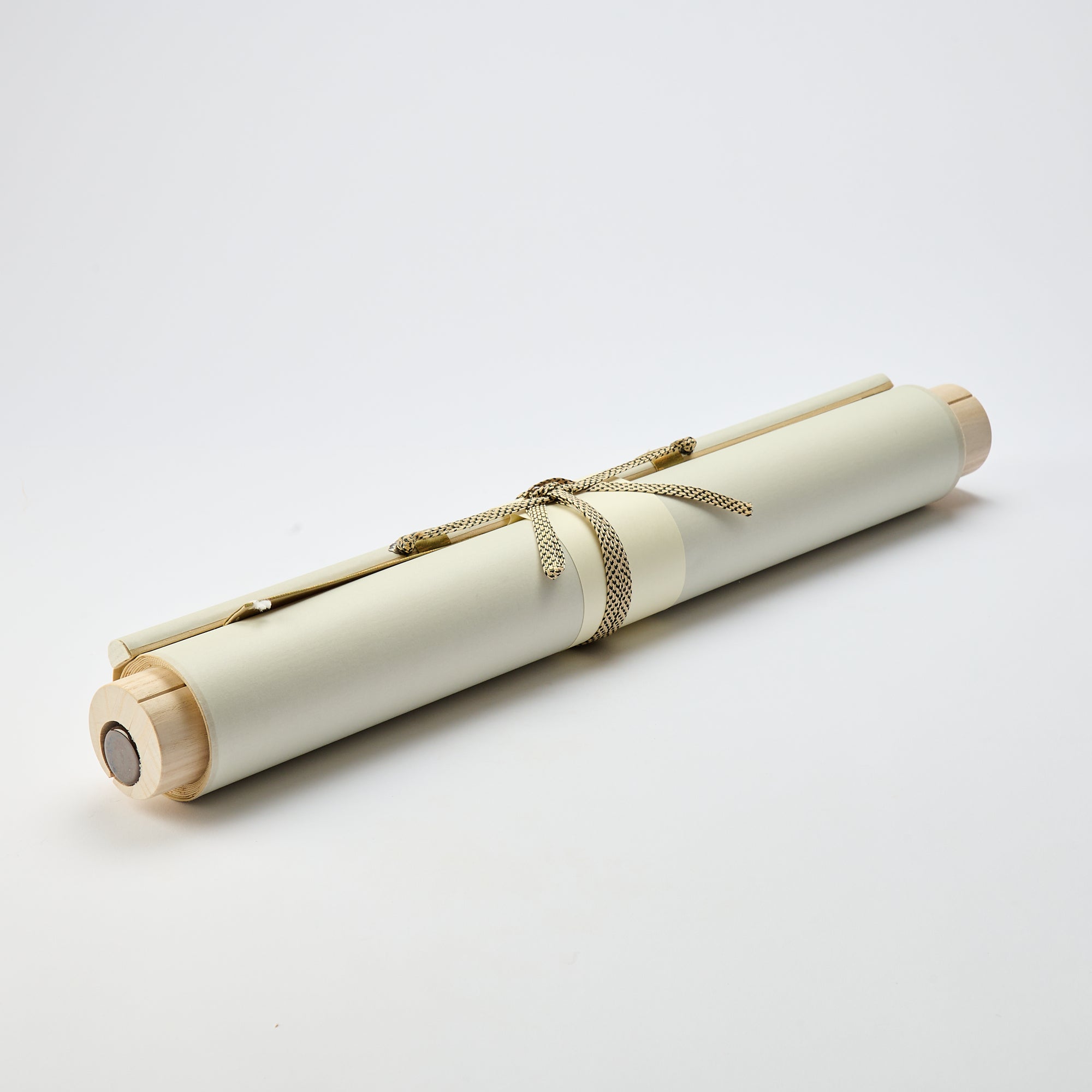 Cat and Butterfly Kakejiku Hanging Scroll