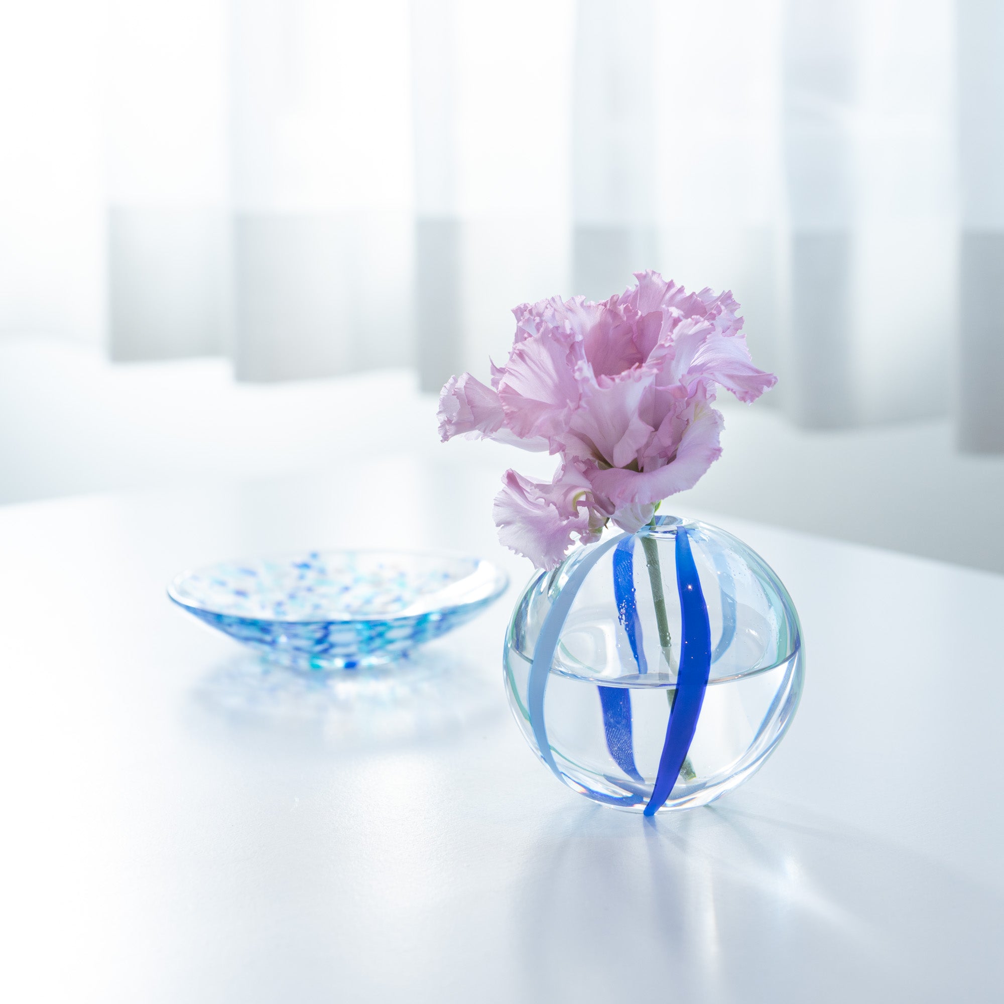 Colorful Globe Flower Vases