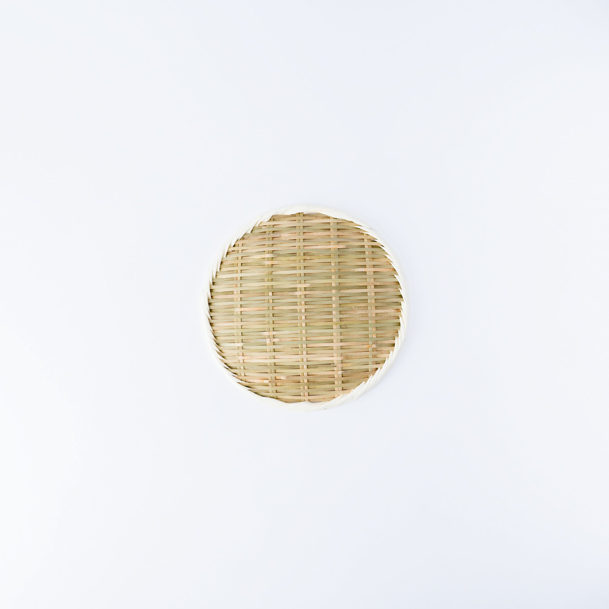 Basket Weave Bamboo Strainer