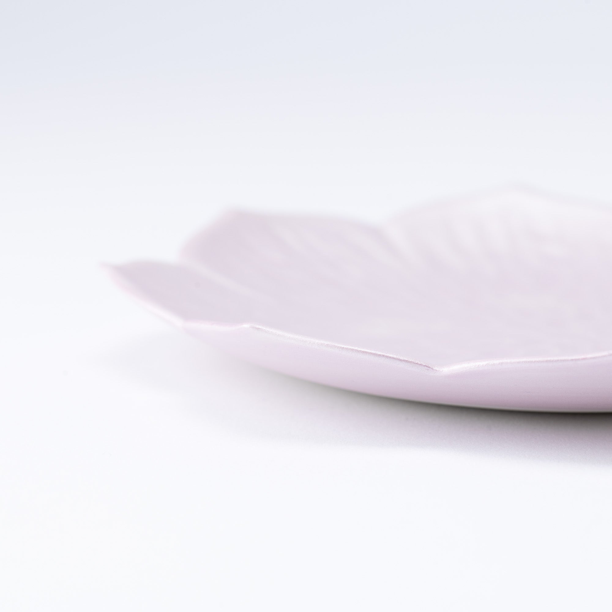 Soft Pink Balloon Flower Side Plate