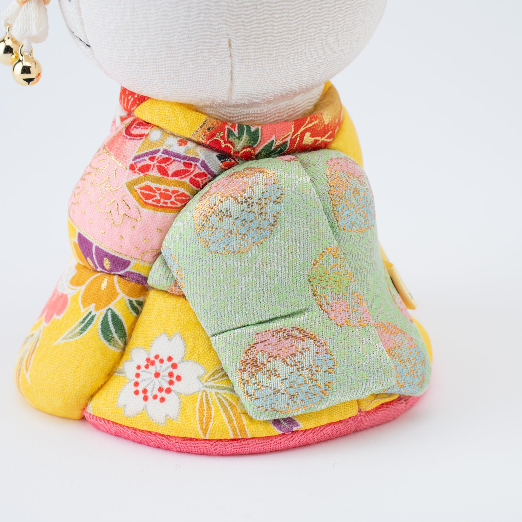 Yellow Maiko Styled Hello Kitty Lucky Cat