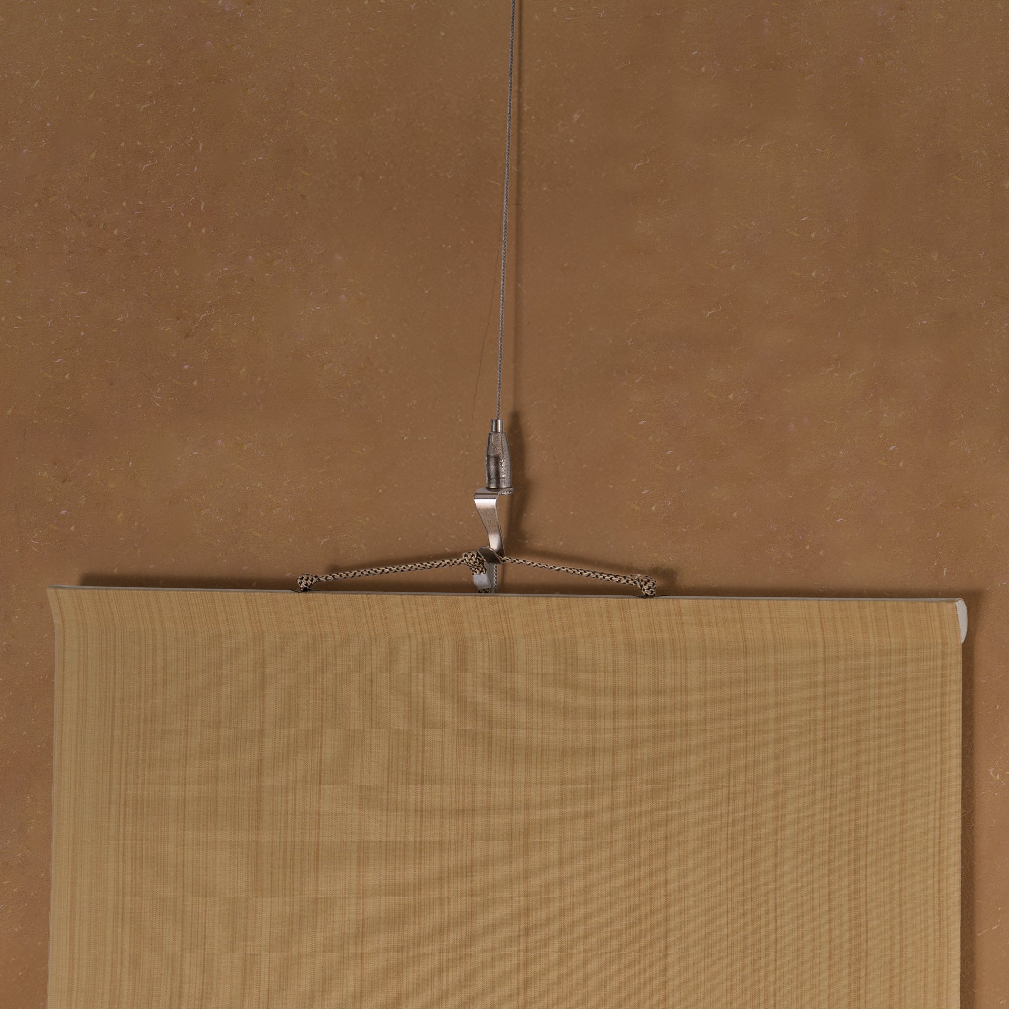 Sparrows and Bamboo with Calligraphy Kakejiku Hanging Scroll