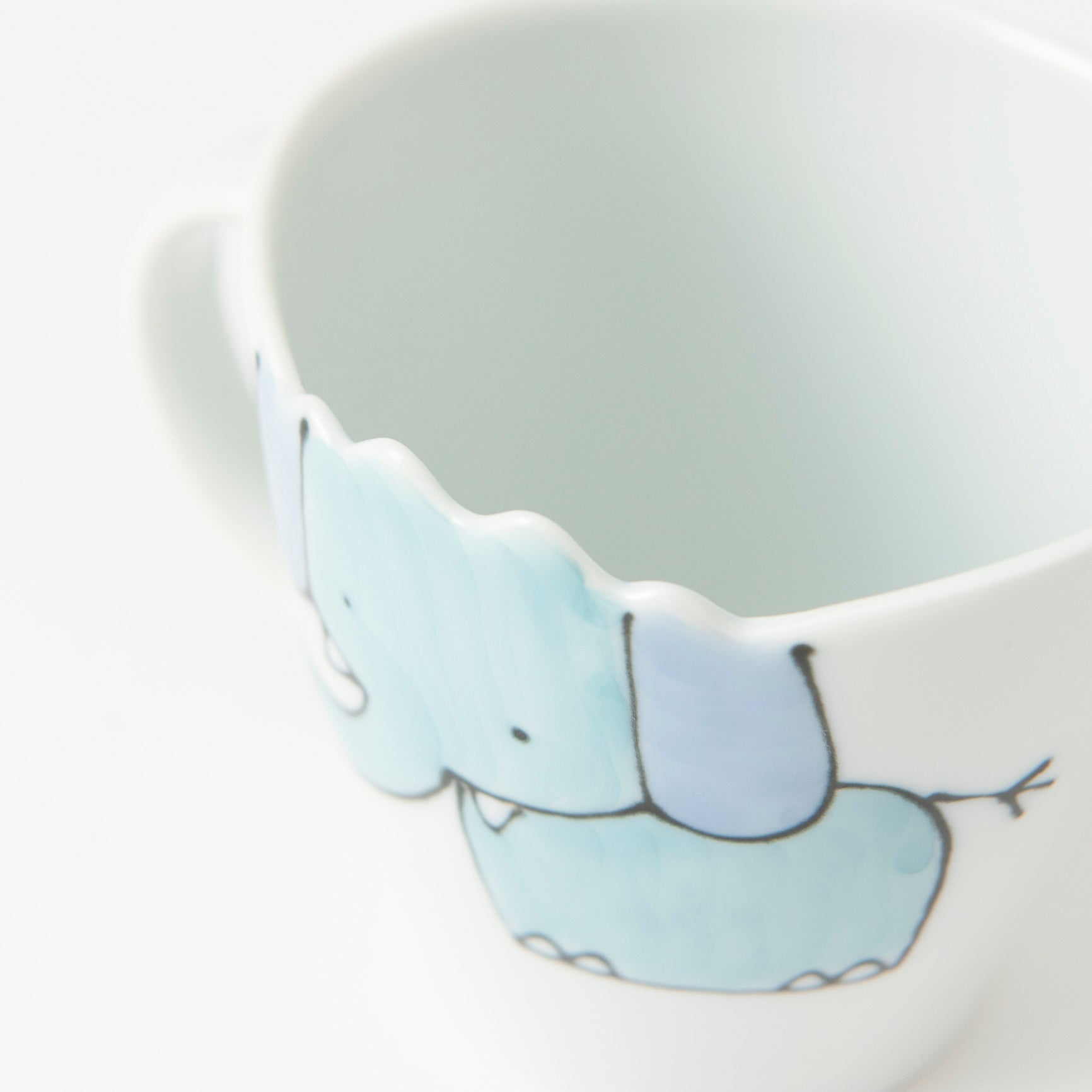 Tasse à vagues de chat