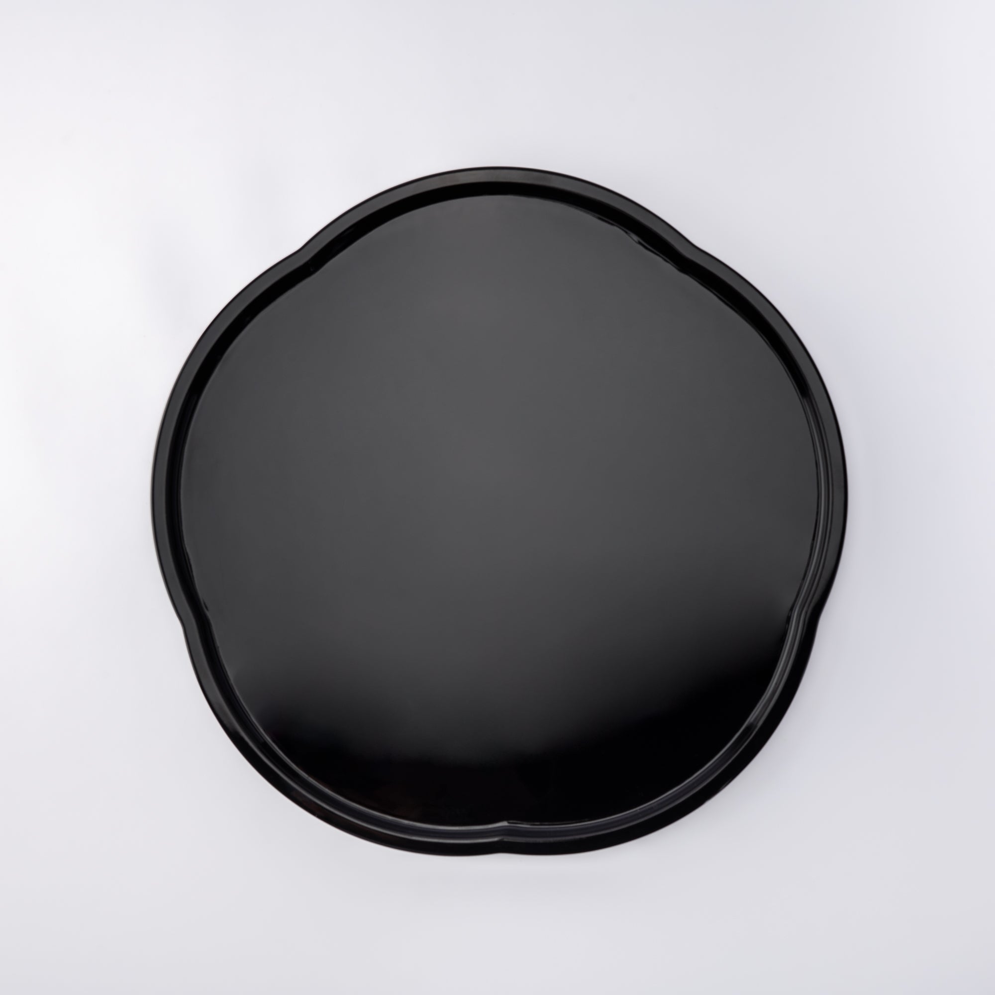 Bandeja para servir en forma de ciruela negra de 11,6 pulgadas
