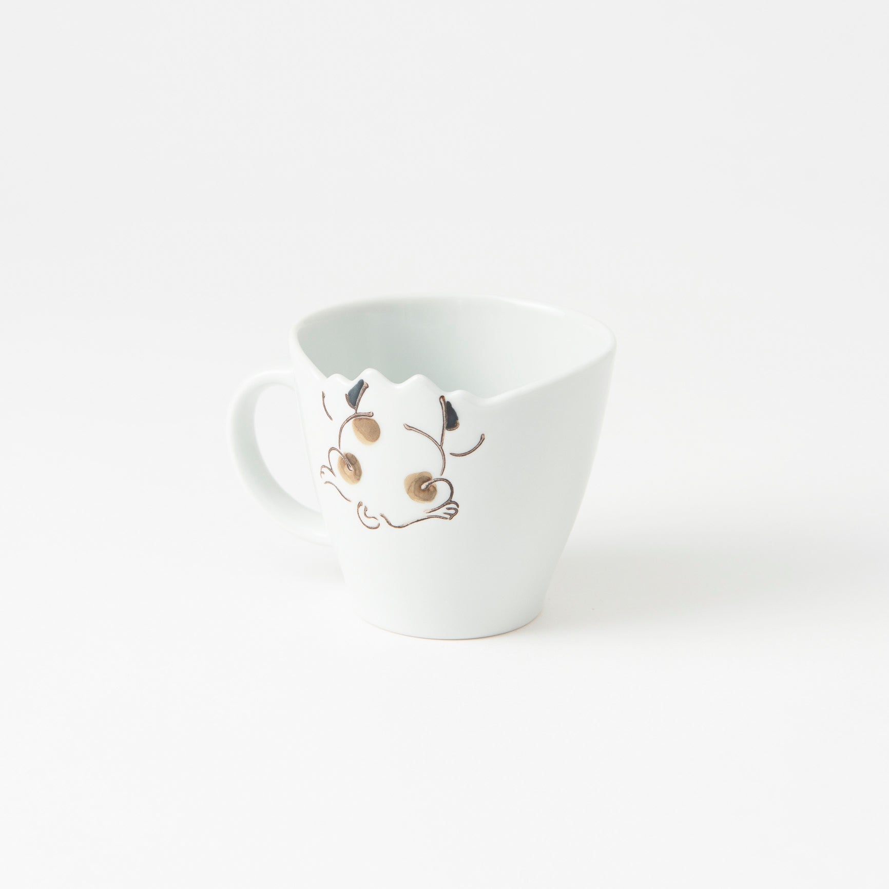 Tasse à vagues de chat