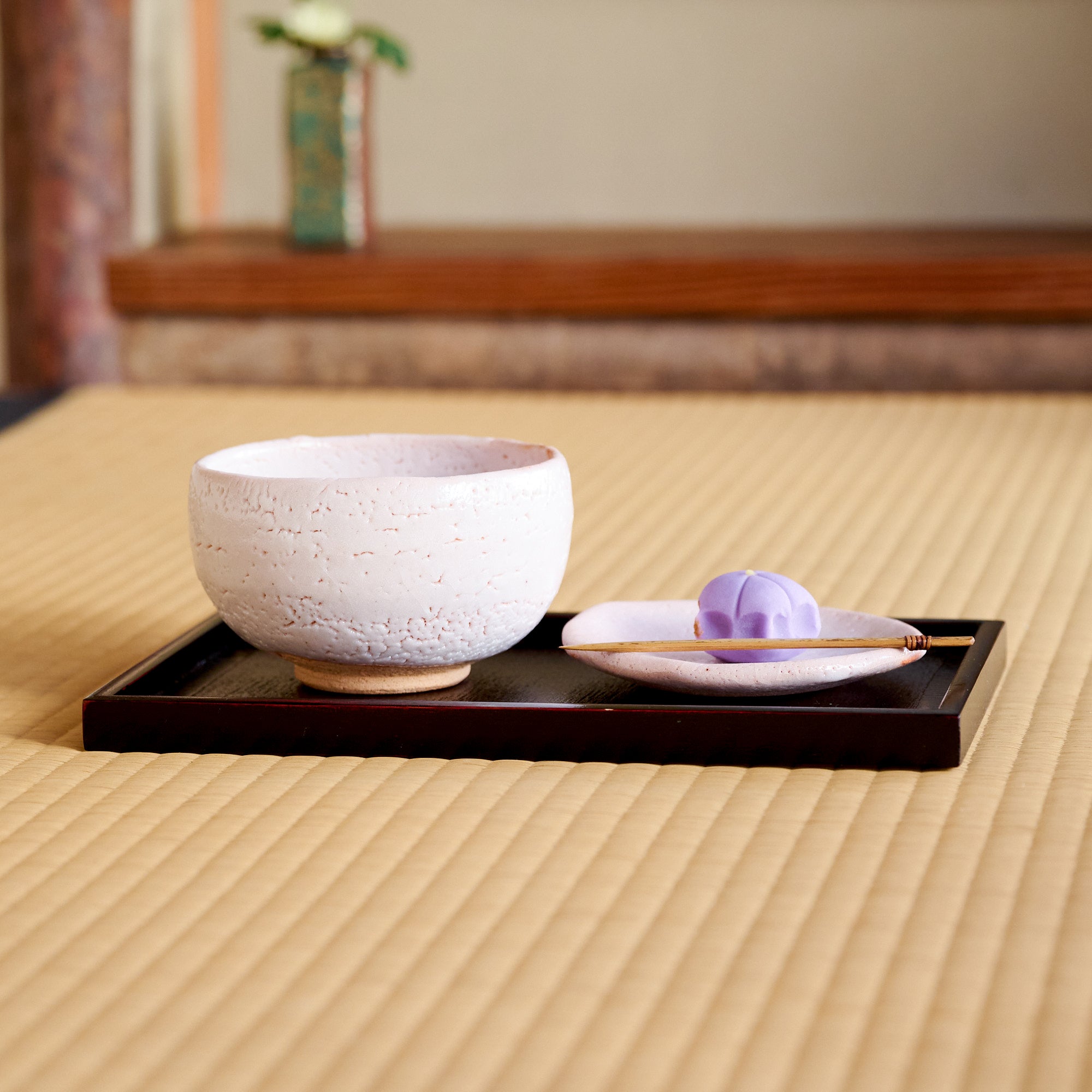 Shino Blush Sauce Plate