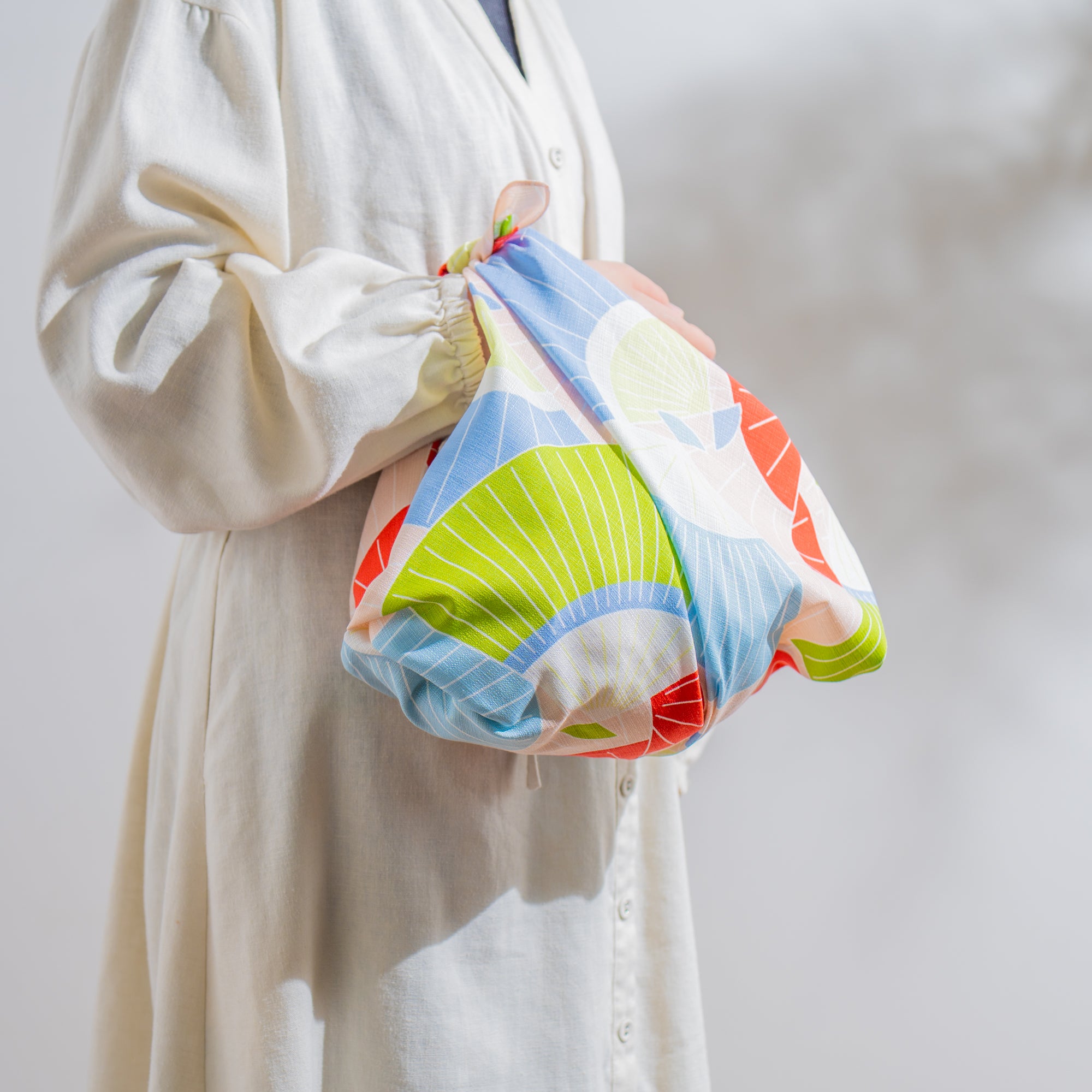 Fans Organic Cotton Furoshiki 27.6 in