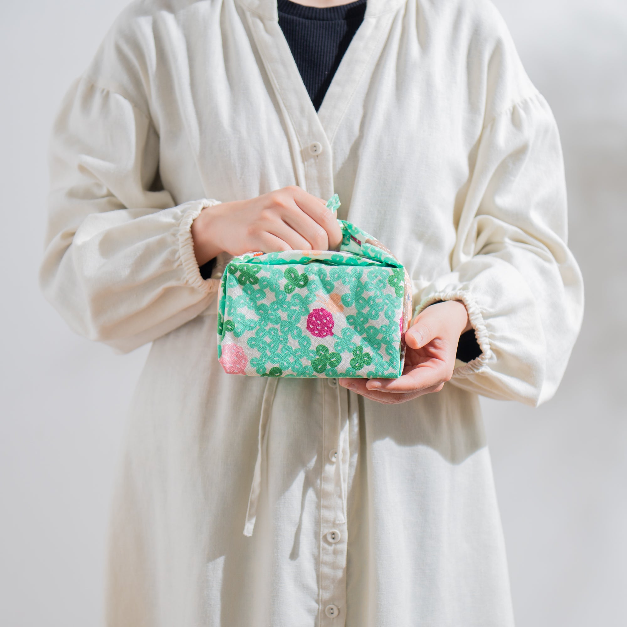Hedgehog Organic Cotton Furoshiki 19.7 in