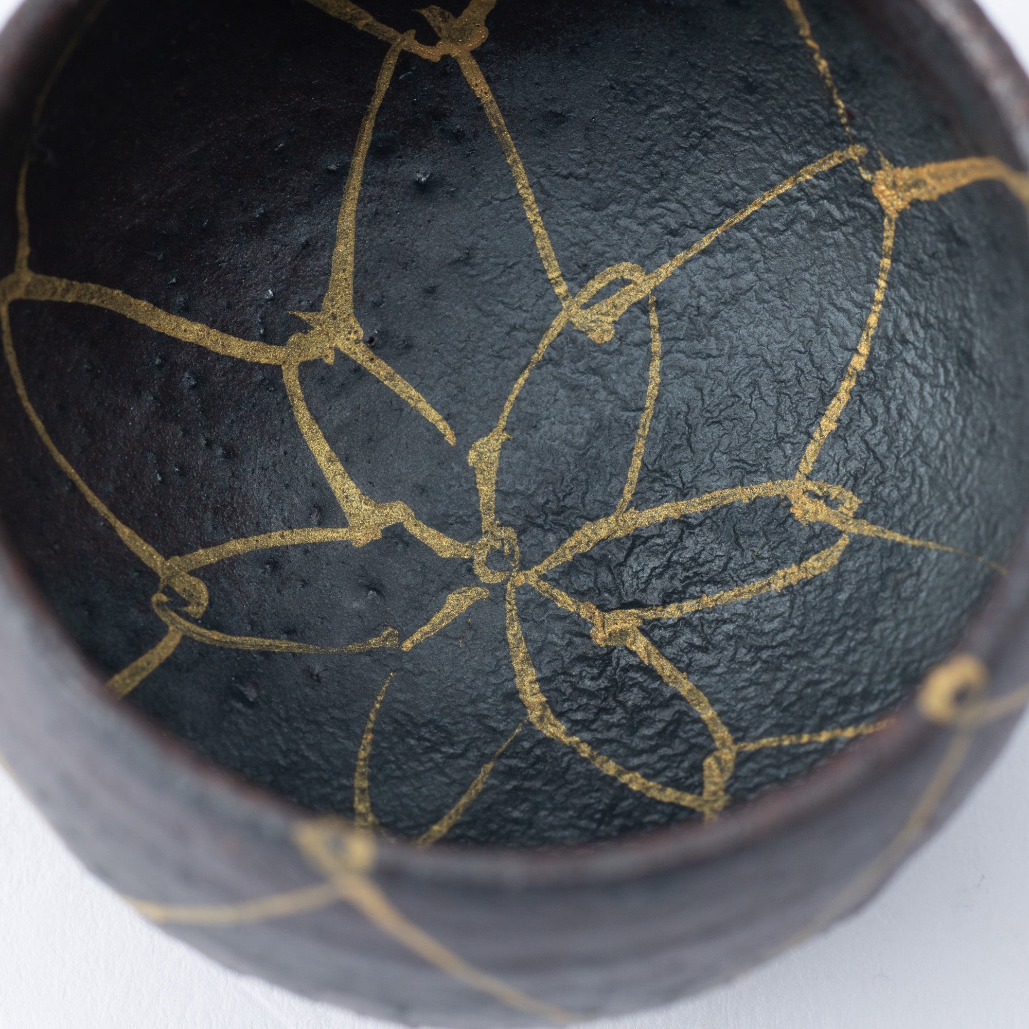 Jarra de sake Kinsai Mesh Design Katakuchi