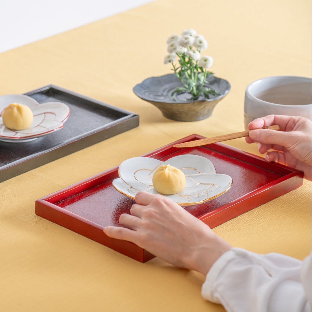 Rectangular Lacquerware Serving Tray