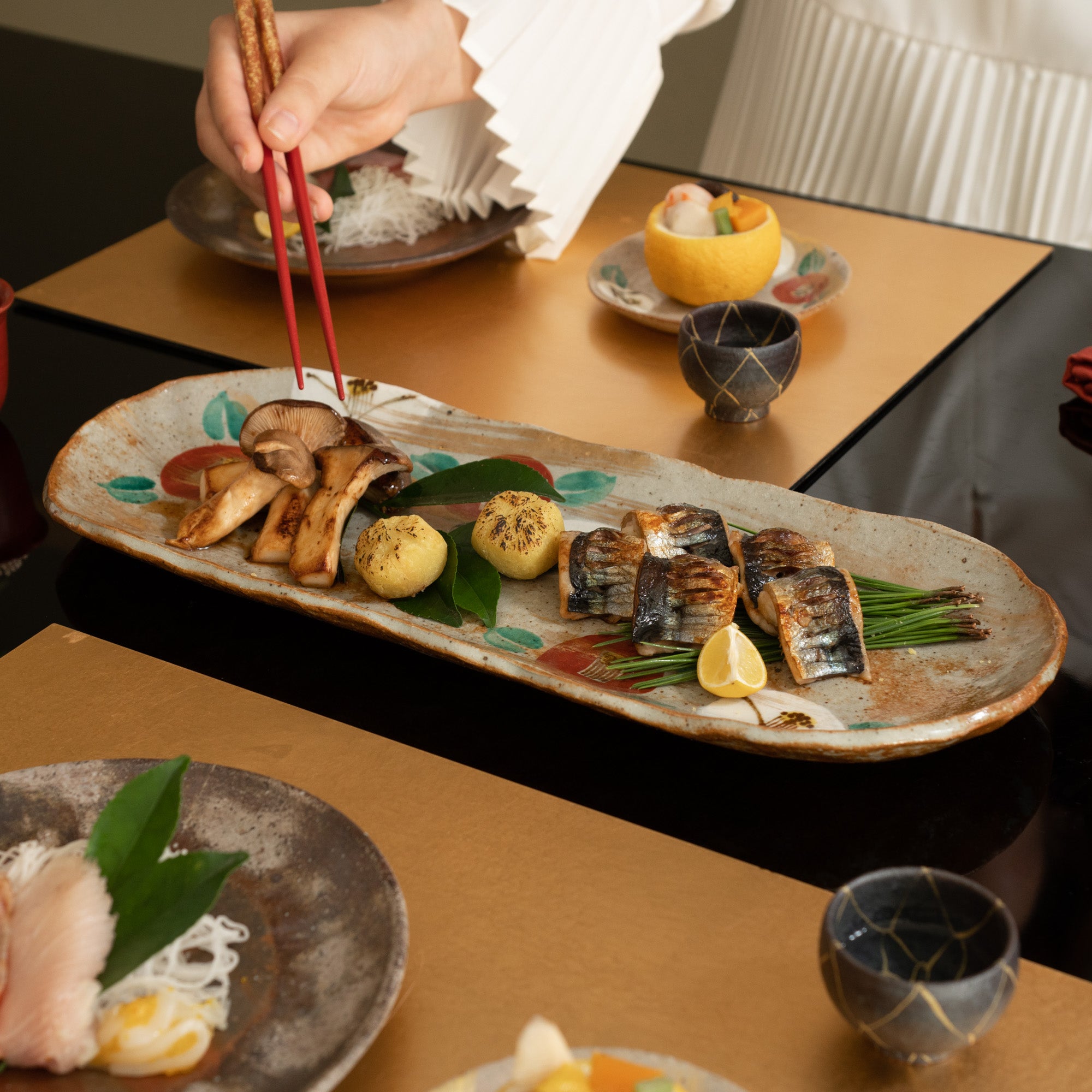 Kinsai Camellia Platter