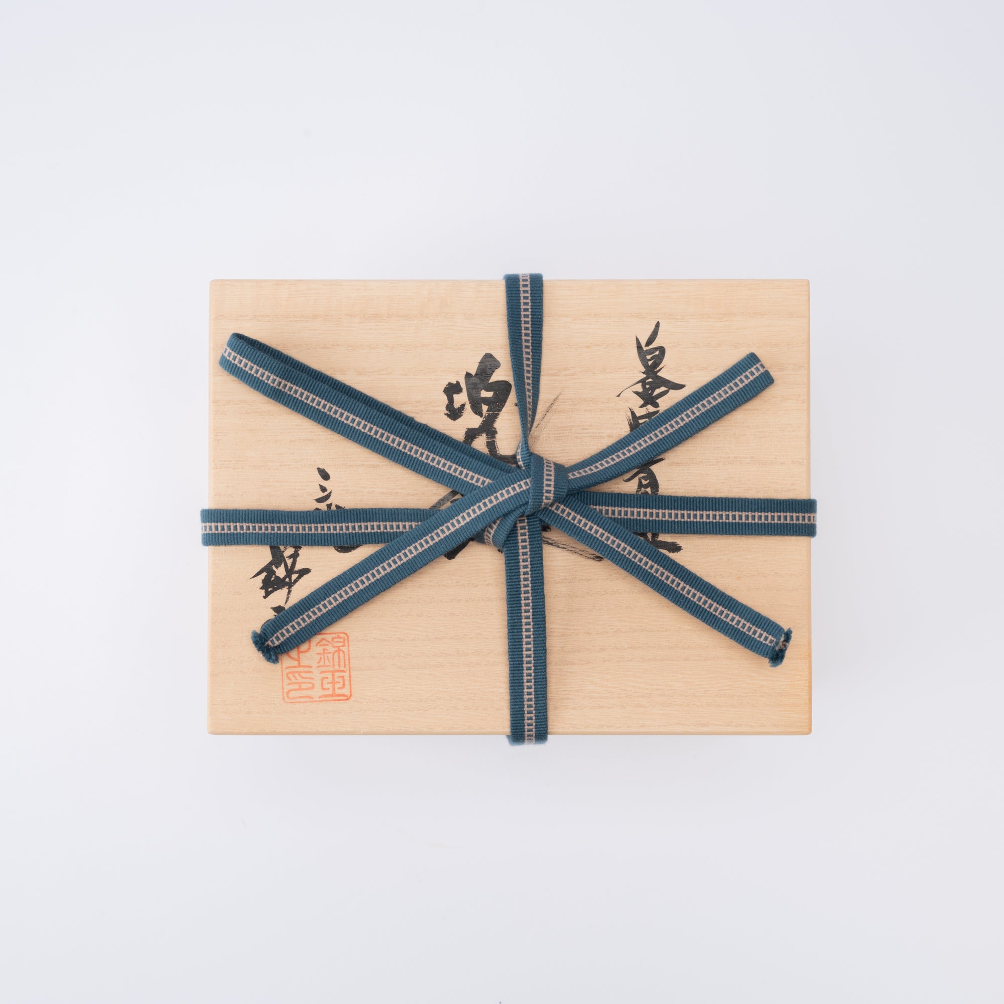 Morikin Aochibu and Shirochibu Kabuto Samurai Helmet Ornament