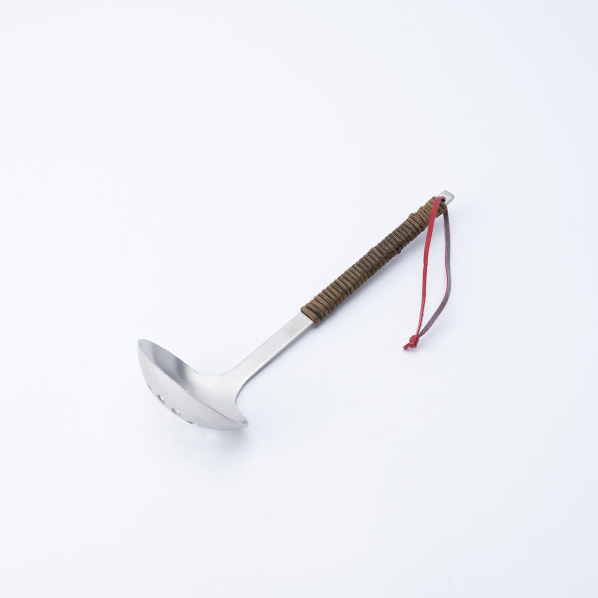 Cucharón perforado de acero inoxidable