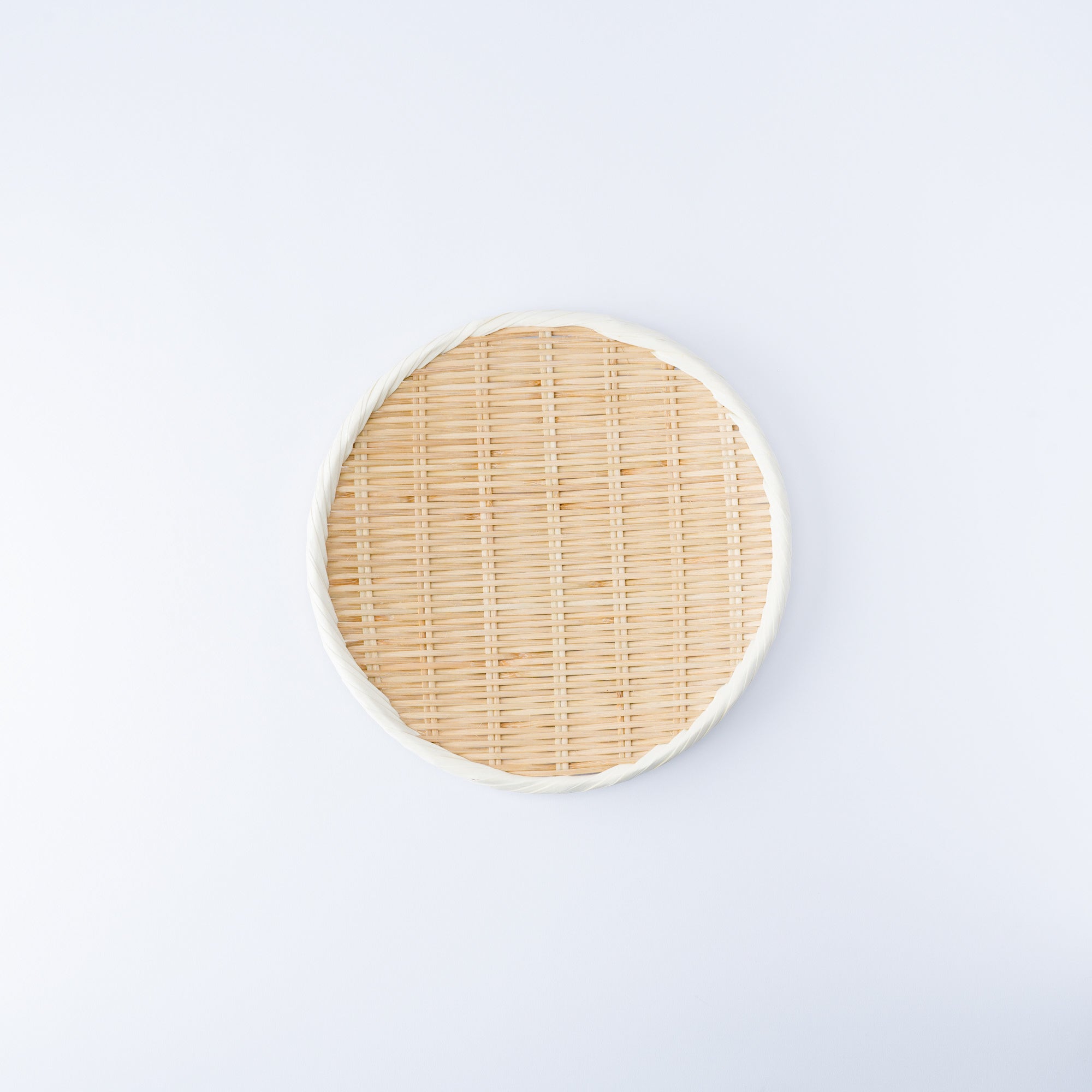 Basket Weave Bamboo Strainer