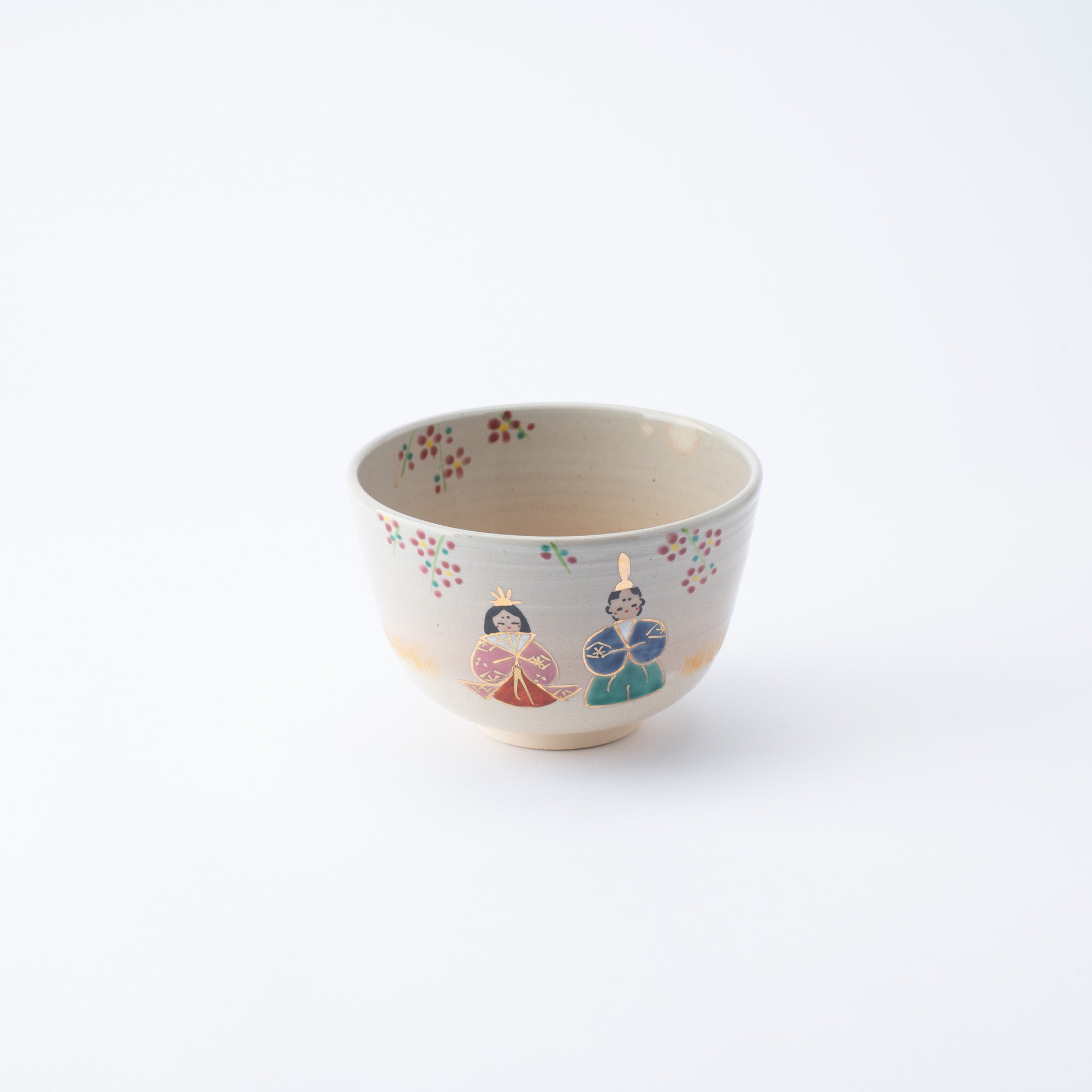 Hinamatsuri Kyo Ware Matcha Bowl