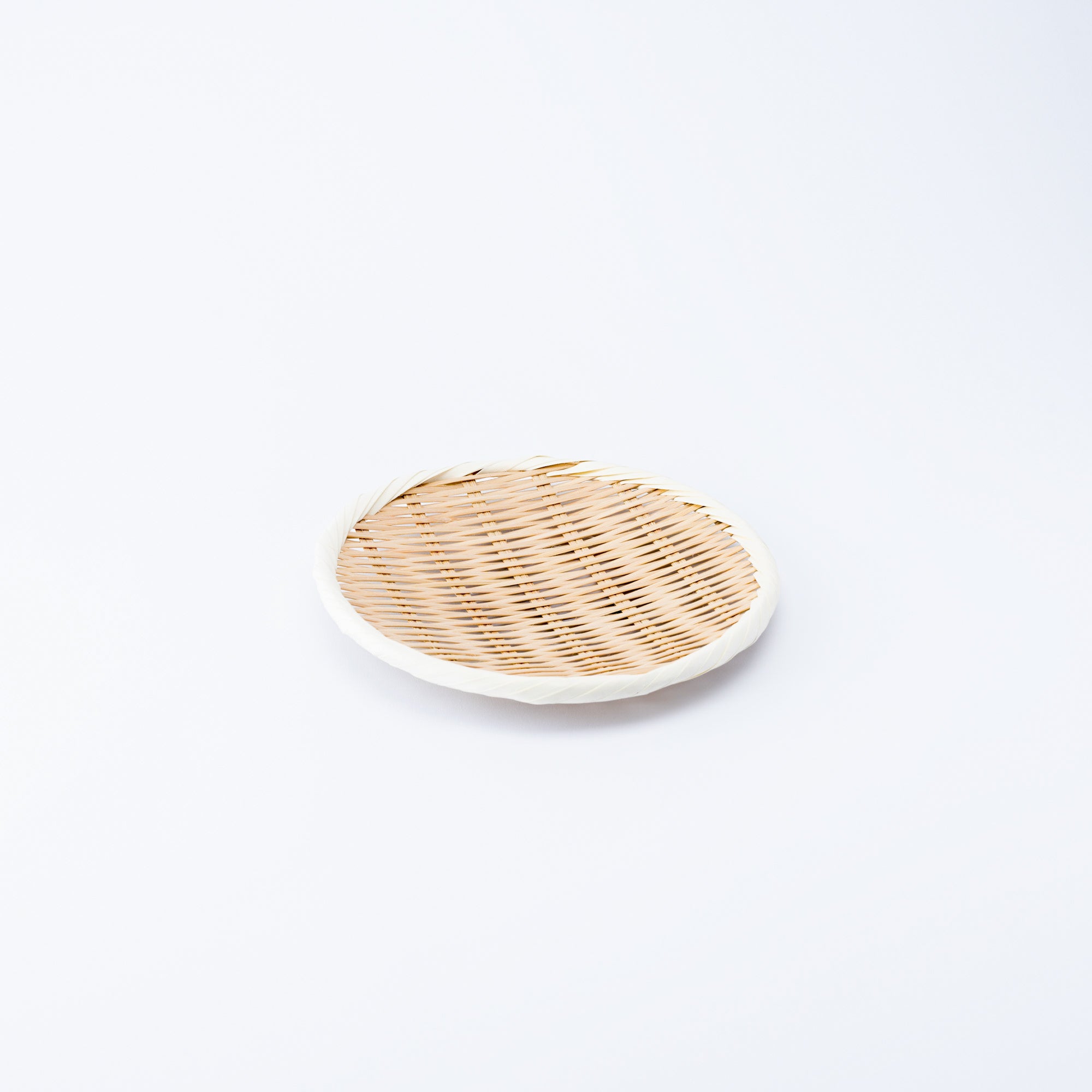 Basket Weave Bamboo Strainer