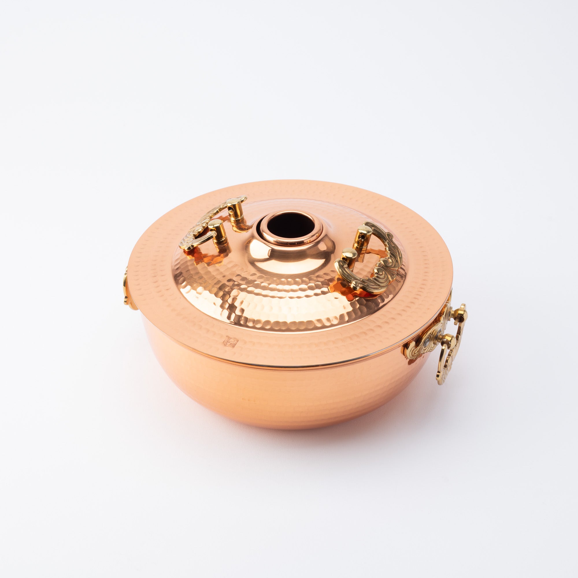Copper Shabu Shabu Pot with Lid