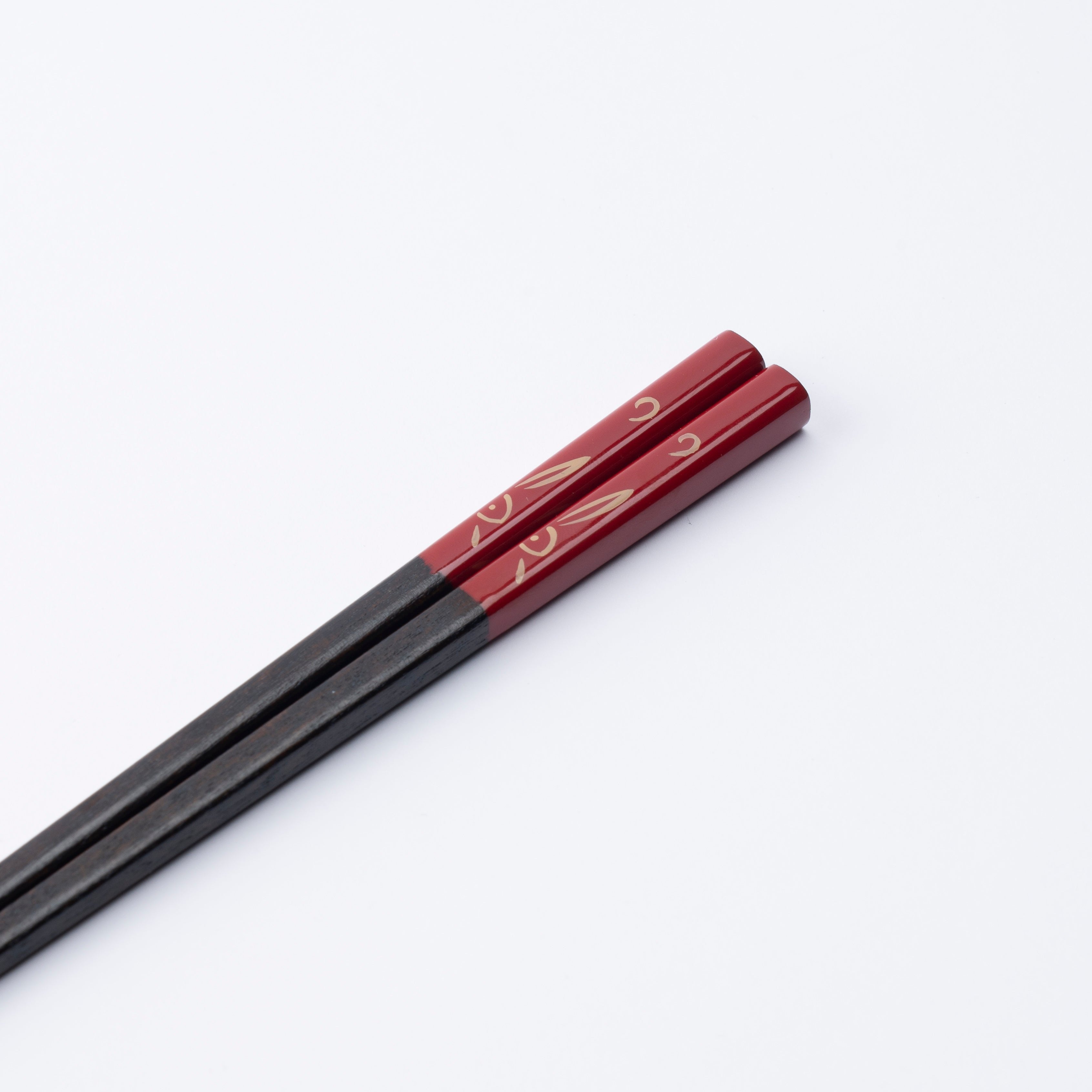 Golden Rabbit Chopsticks Pair Set