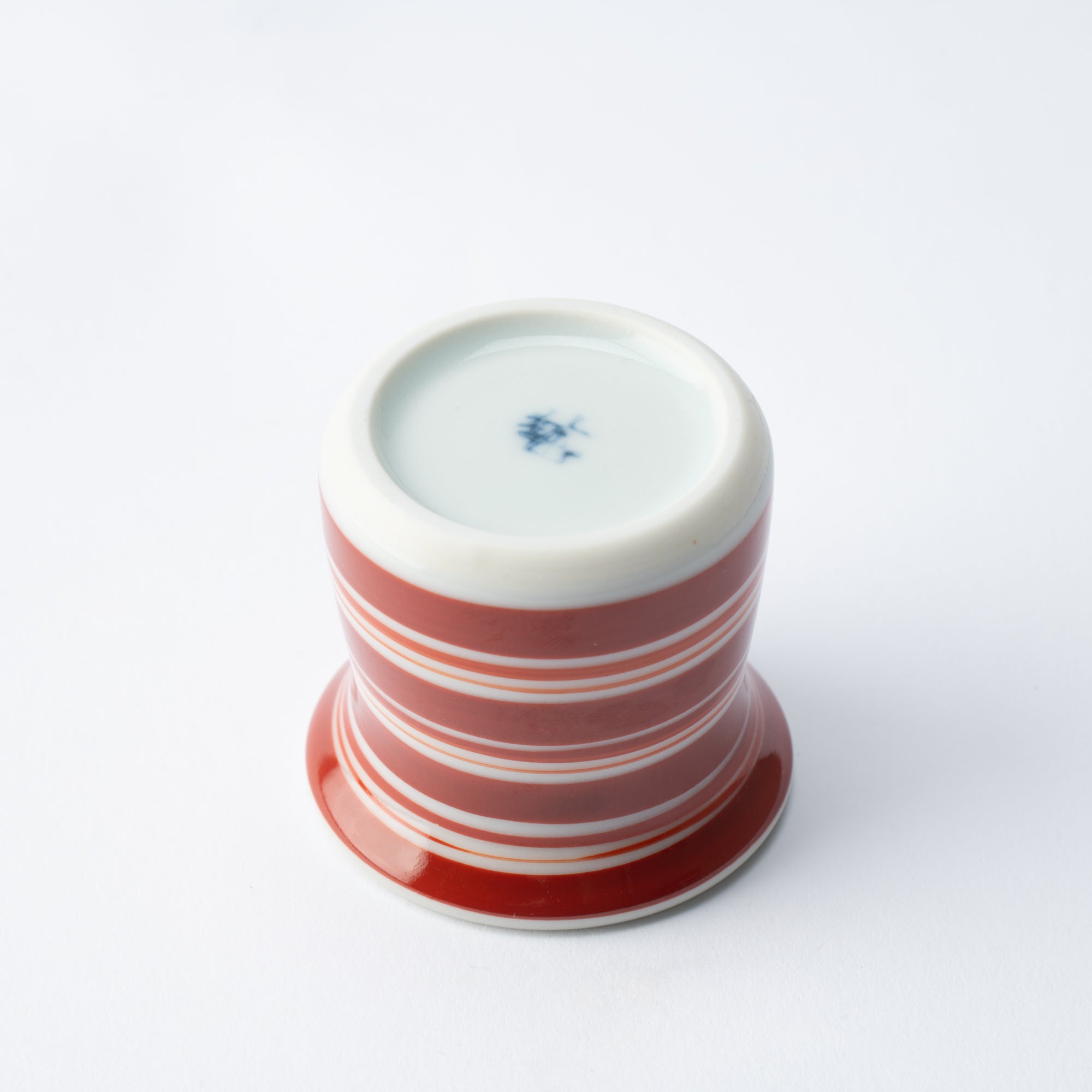 Blue and Red Lines Toothpick Holder