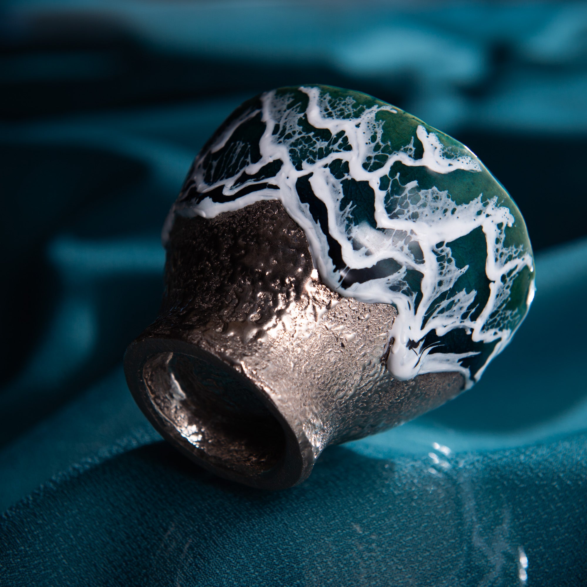 Sazameku Cascade Tall Guinomi Sake Cup