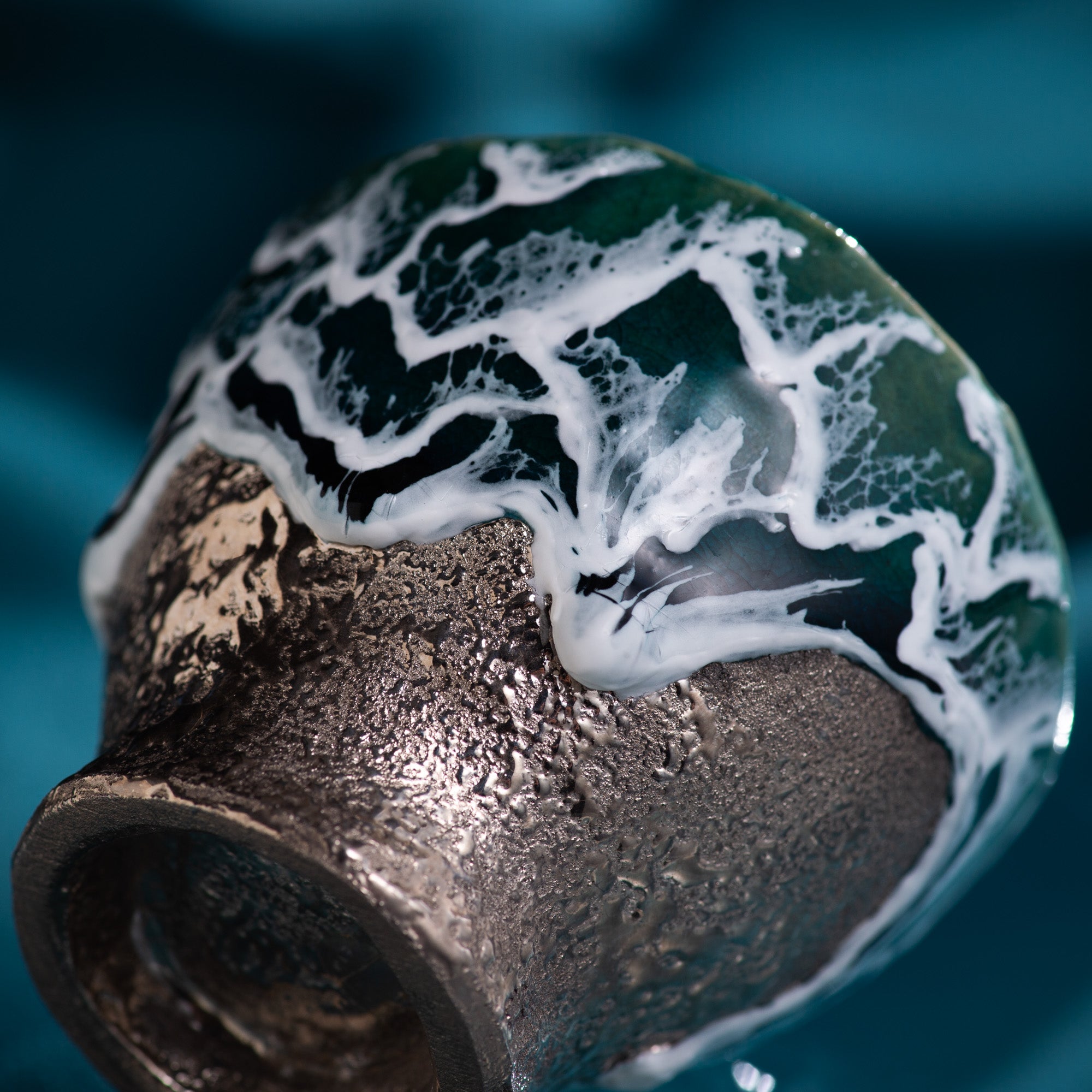 Sazameku Cascade Tall Guinomi Sake Cup