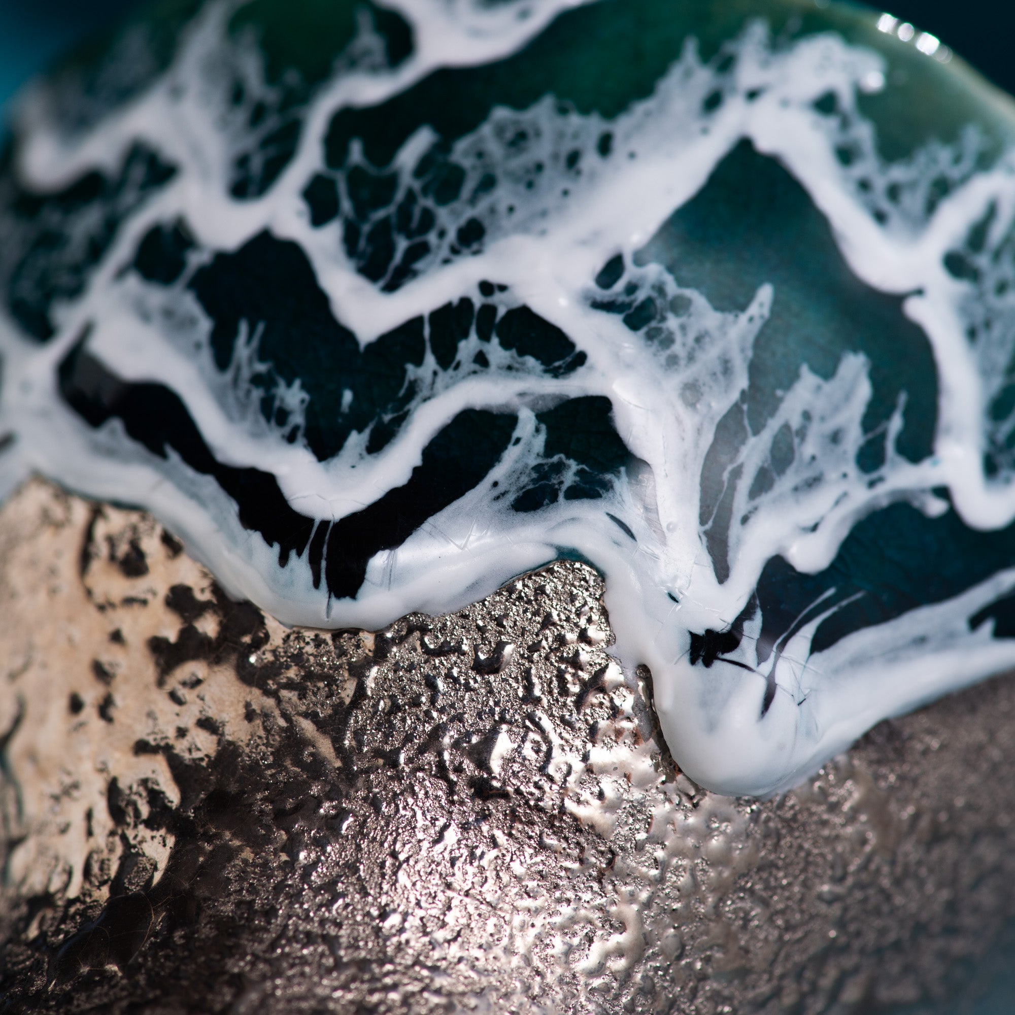 Sazameku Cascade Tall Guinomi Sake Cup