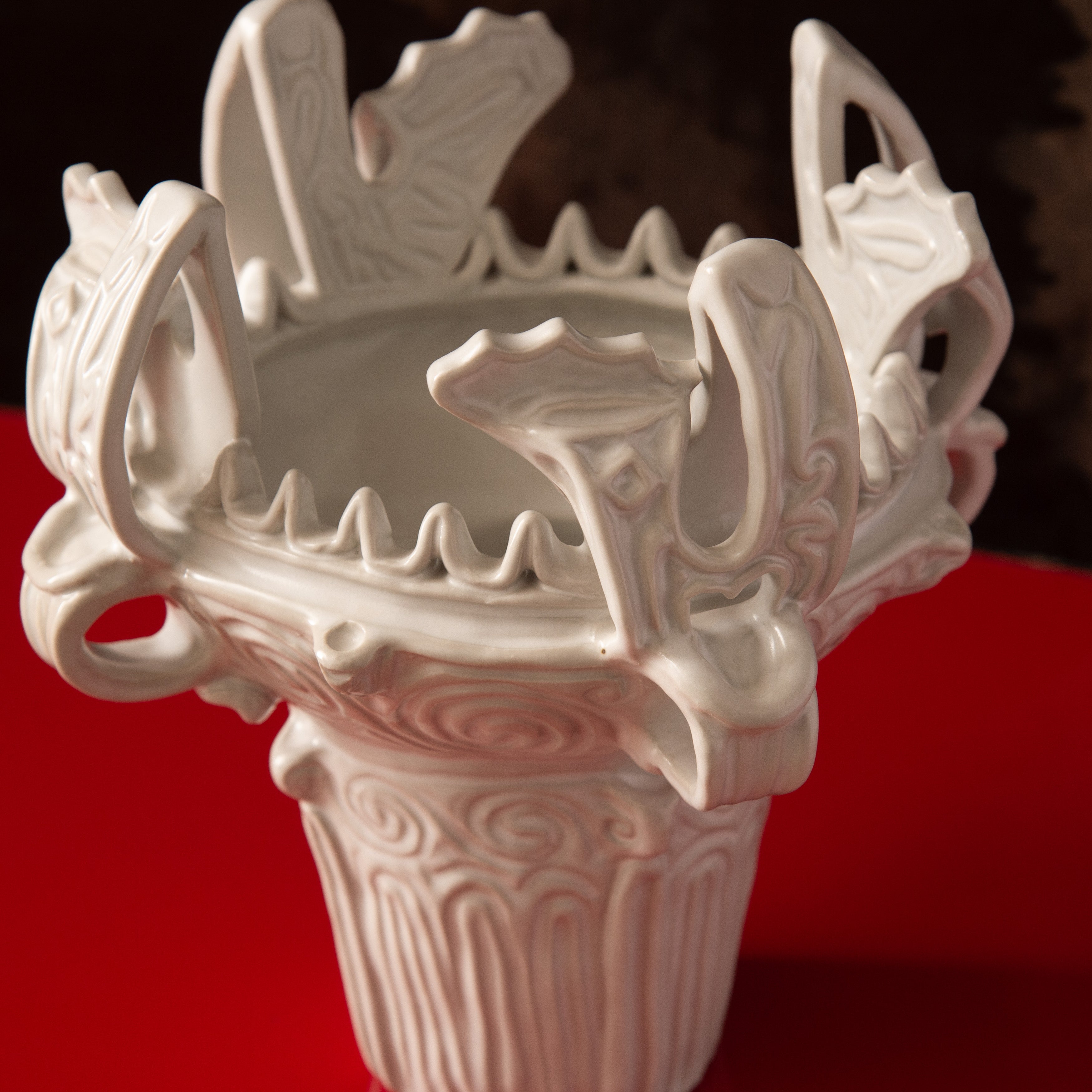 Homura White Jomon Flame Vessel