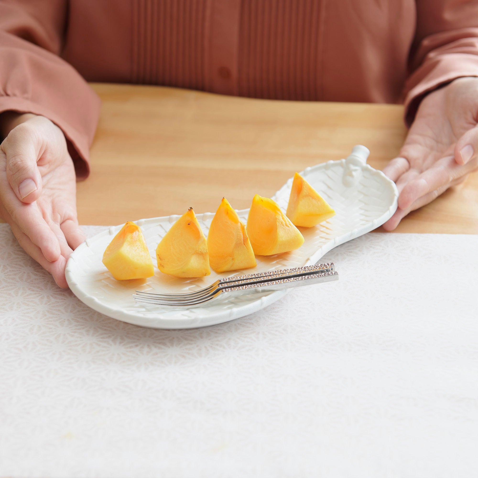 Silver Gourd Dinner Plate