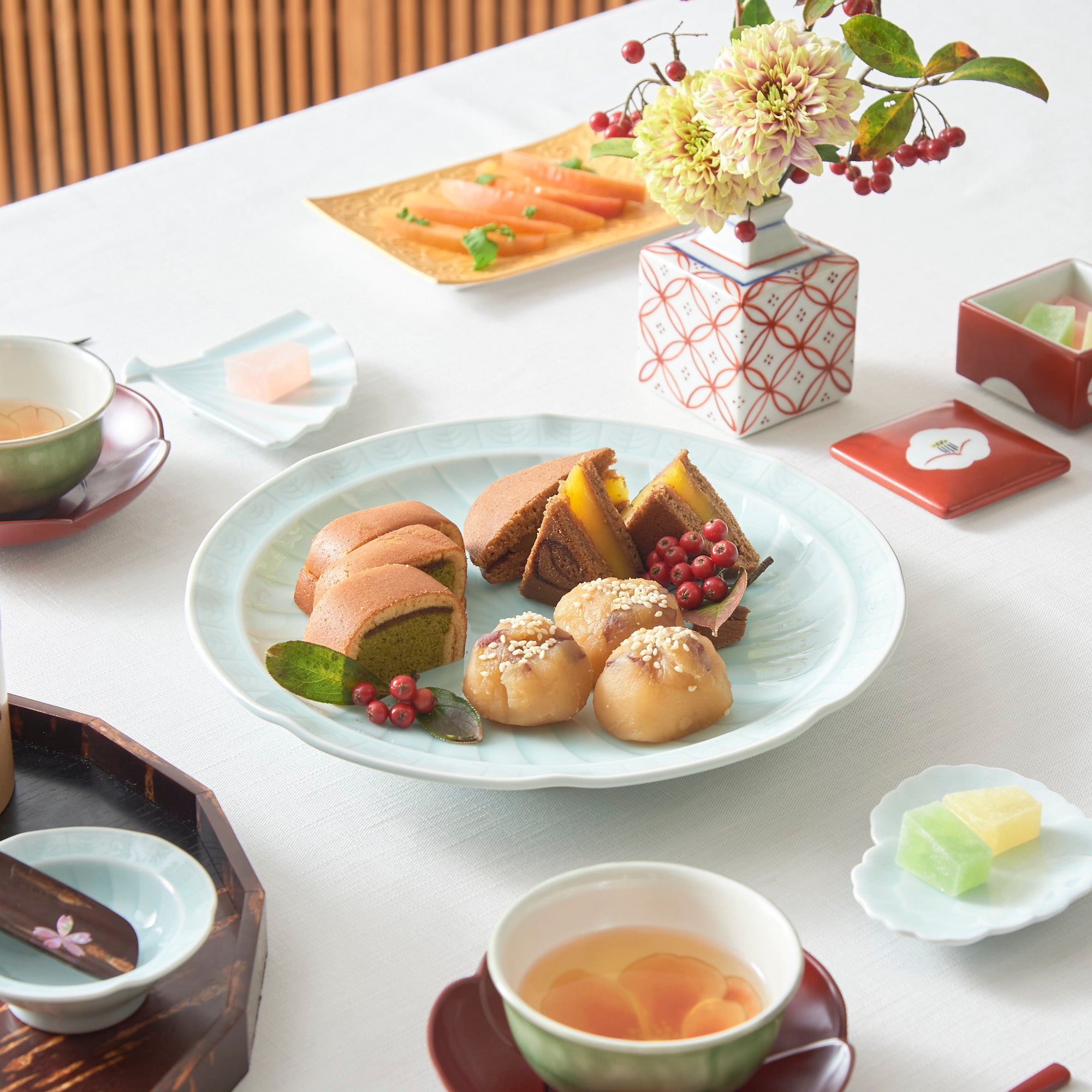Kaiseki Swirl Pattern Dinner Plate