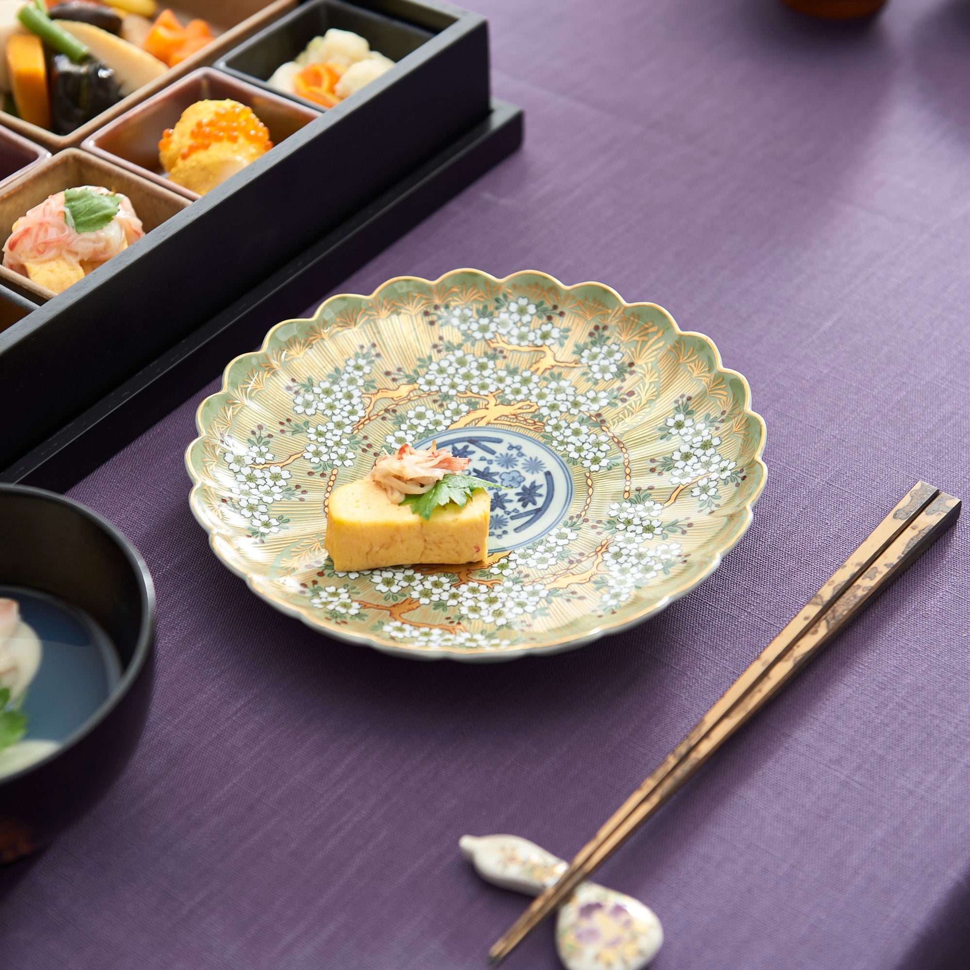 Old Imari Sakura Side Plate 7.5in