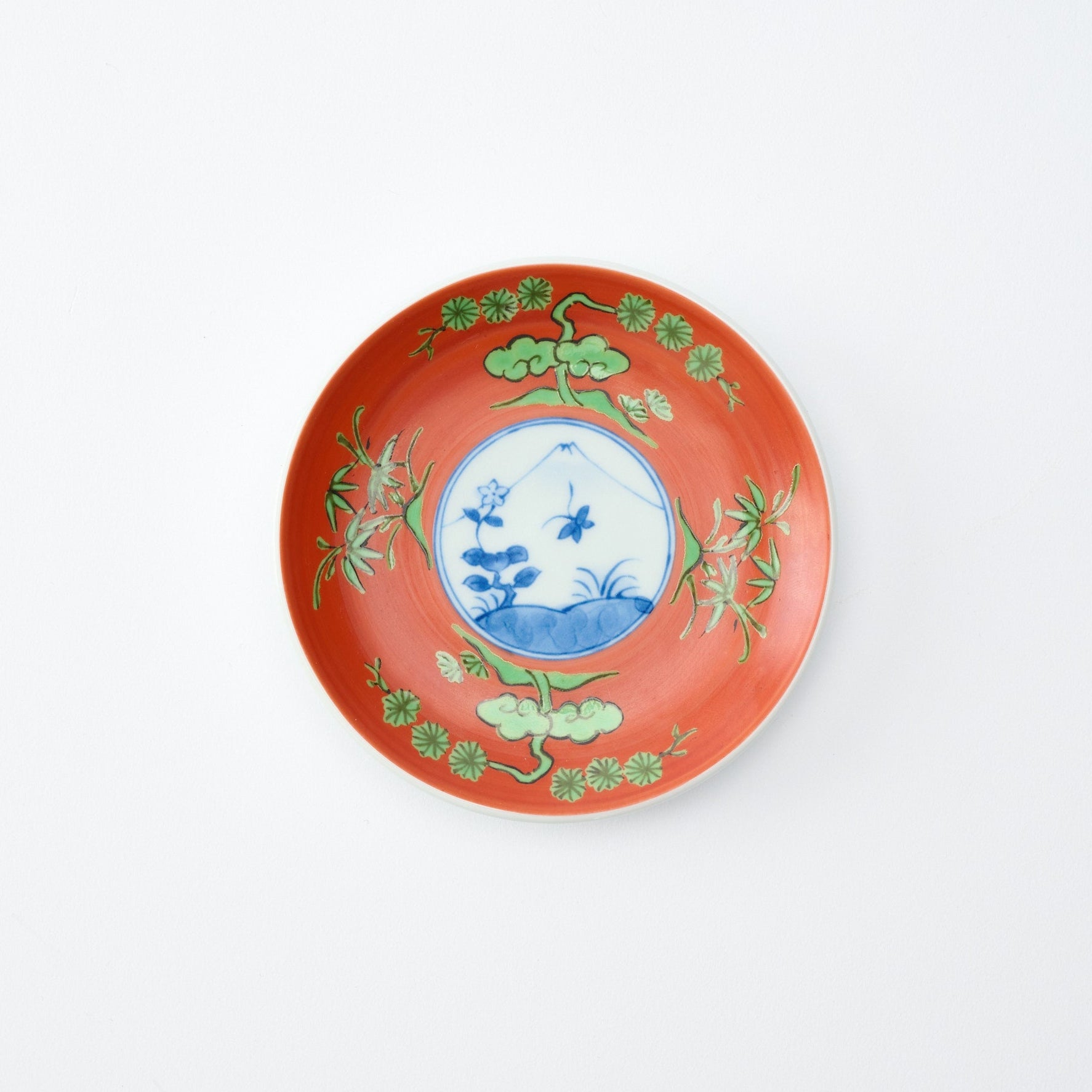 Somenishiki Mt. Fuji Sauce Plate